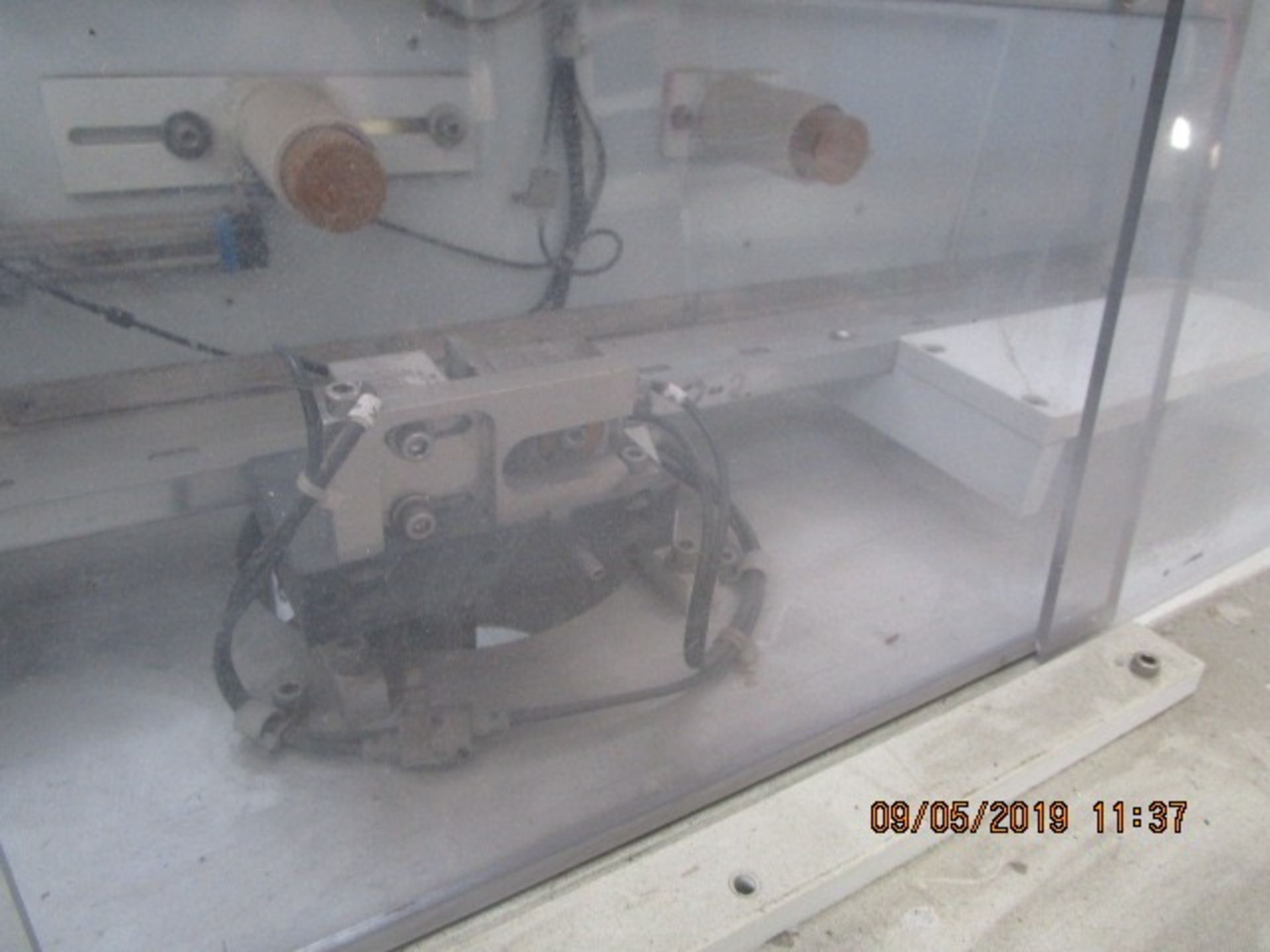 57 - OLIVER DESIGN 95MM DISK SCRUBBING MACHINE, DIMS 48X36X60" - SAN CARLOS - Image 4 of 12