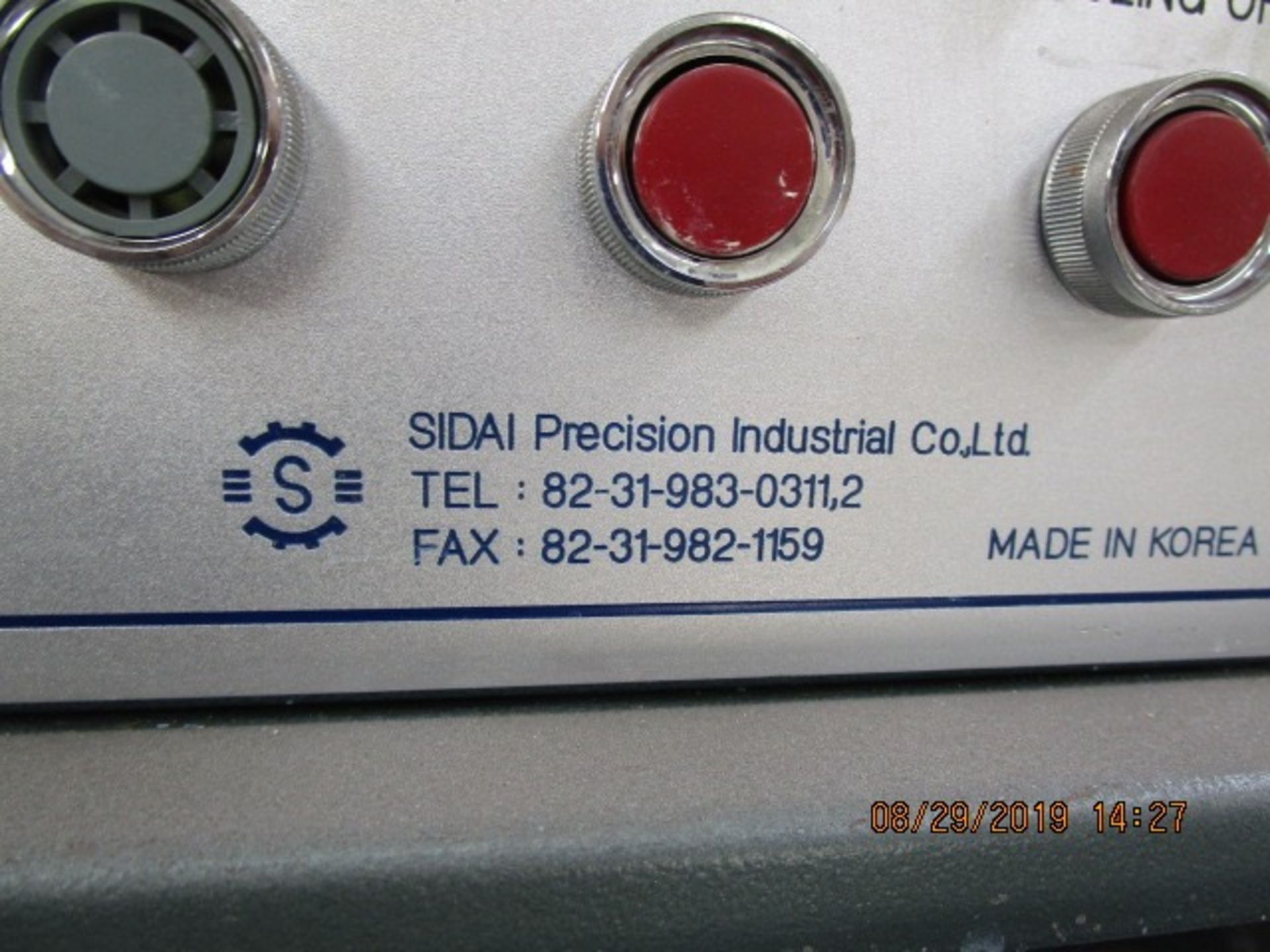 12 - 6 SPINDLE SIDAI PRECISION PM-6, DC POLISHER/GRINDER - 20" CENTERS - Image 10 of 17