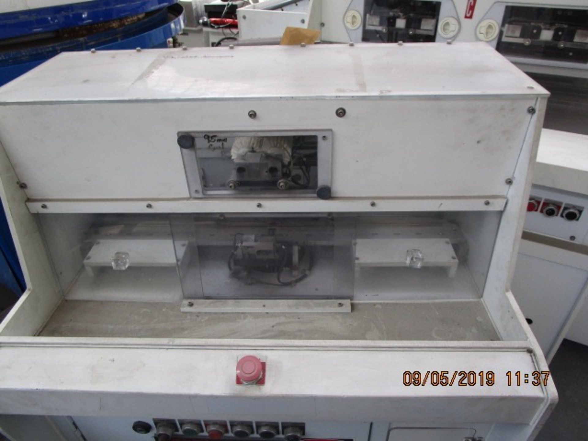 57 - OLIVER DESIGN 95MM DISK SCRUBBING MACHINE, DIMS 48X36X60" - SAN CARLOS - Image 2 of 12