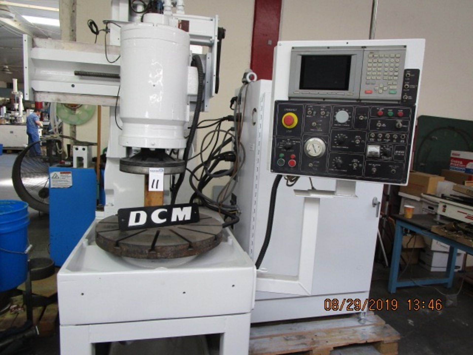 11 - 24" DCM TECH. IG-280-CNC ROTARY SURFACE GRINDER - MITSUBISHI CONTROLS - Image 6 of 19