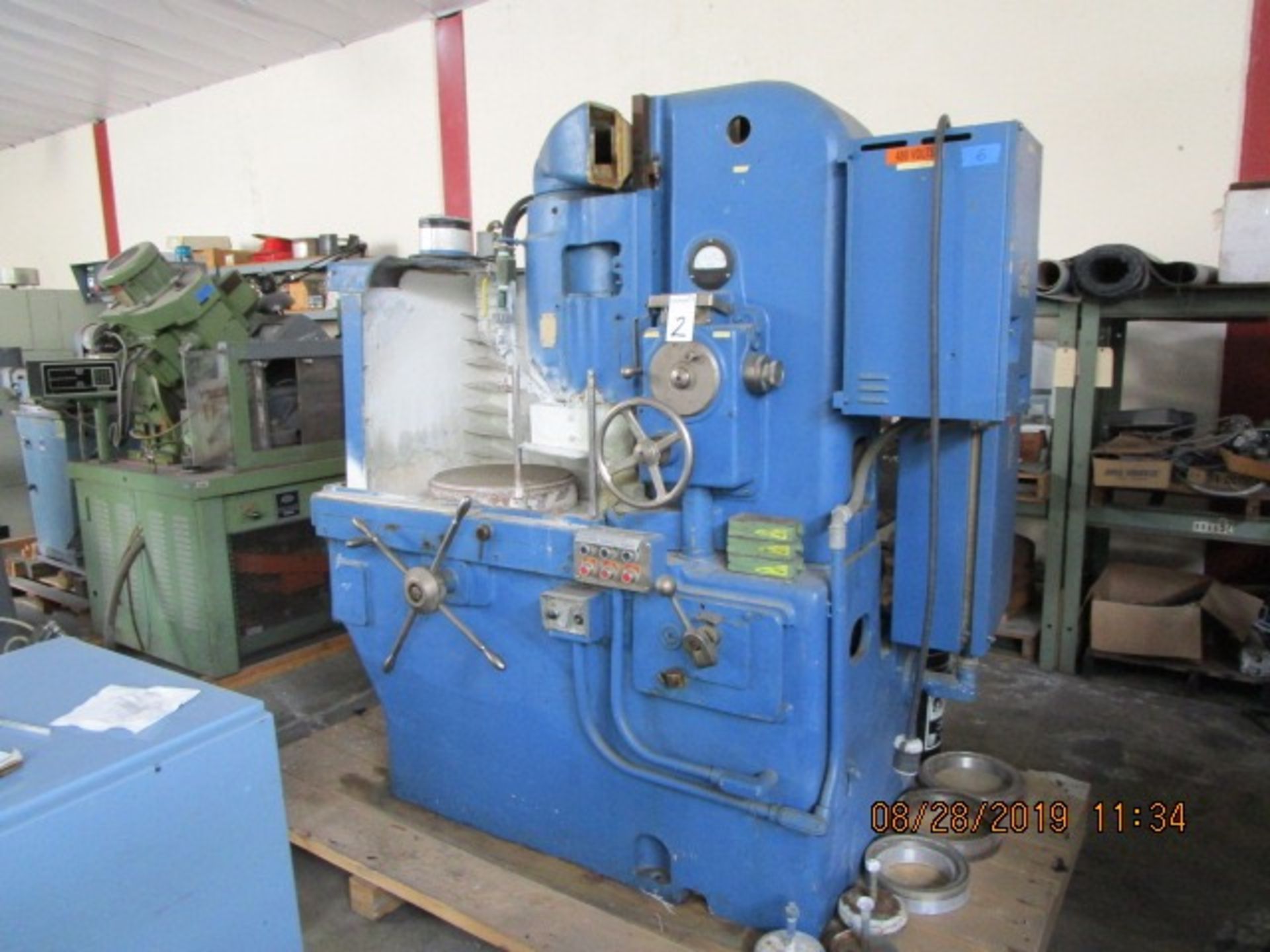 2 - BLANCHARD 11-16 W/ 16" CHUCK - ROTARY SURFACE GRINDER - .0003" ACCURACY - Image 2 of 14