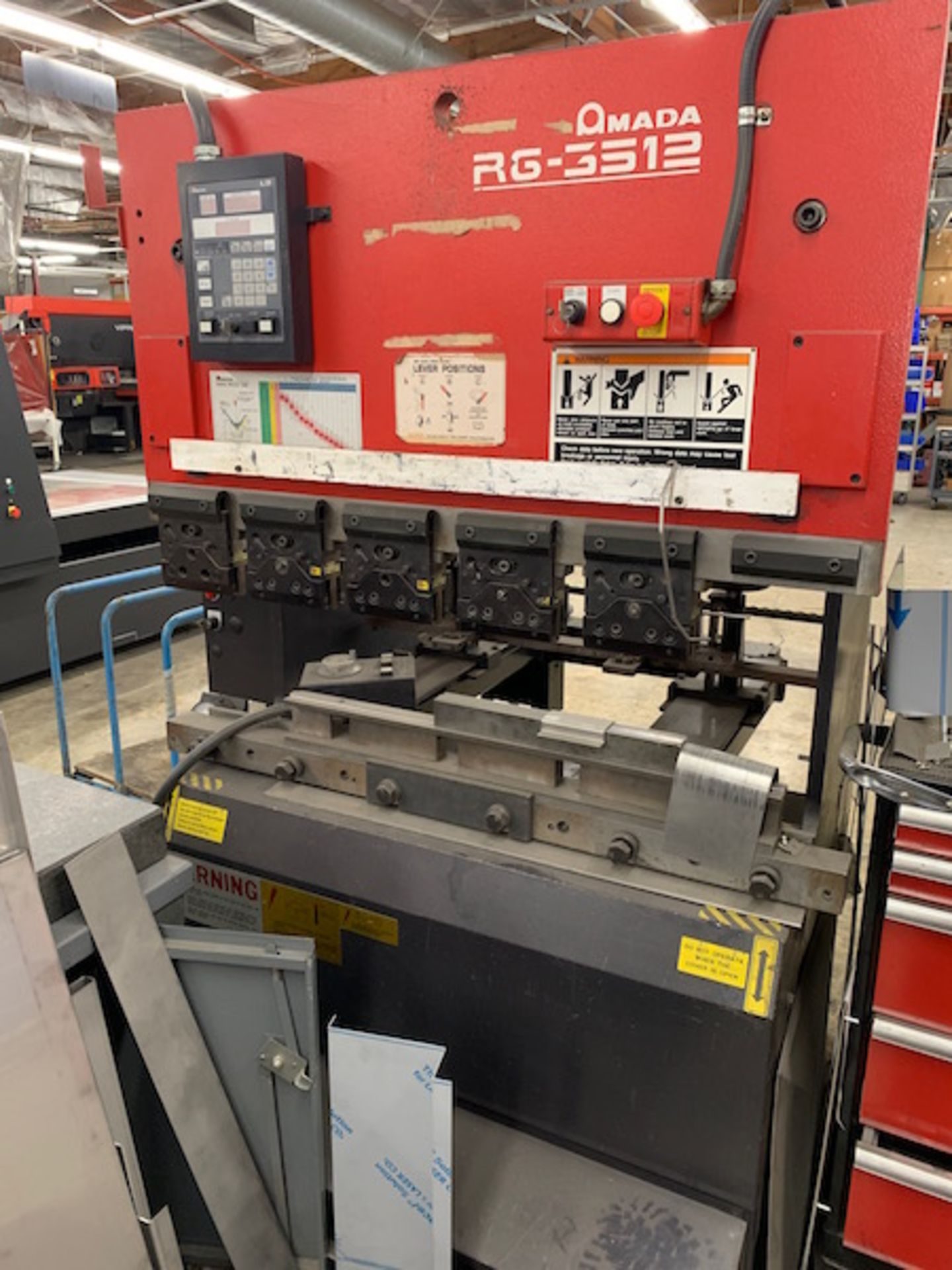 (1999) AMADA RG 3512 35 Ton Press Brake