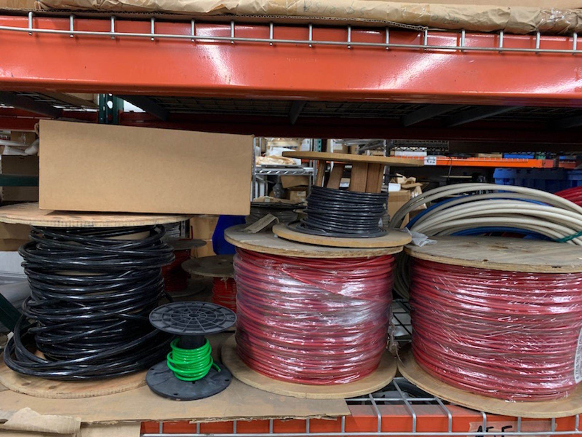 Assorted Reels & Spools of Copper Wire