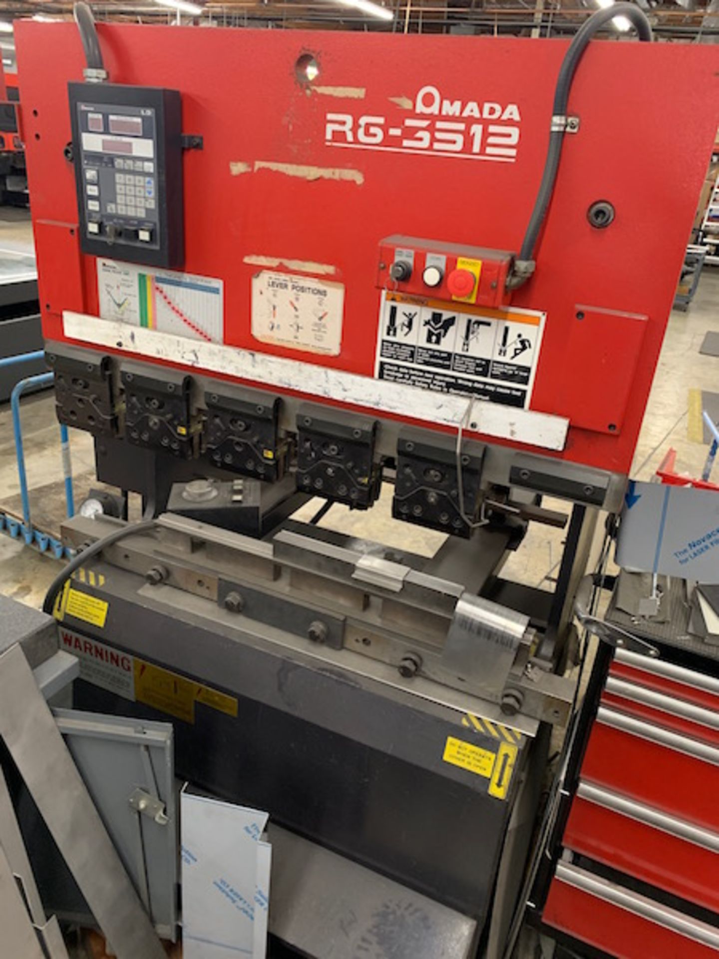 (1999) AMADA RG 3512 35 Ton Press Brake - Image 6 of 12