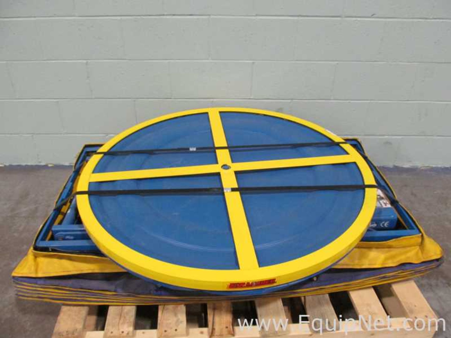 Bishamon EZ Loader 45 Inch Pneumatic Self-Leveling Pallet Carousel Positioner