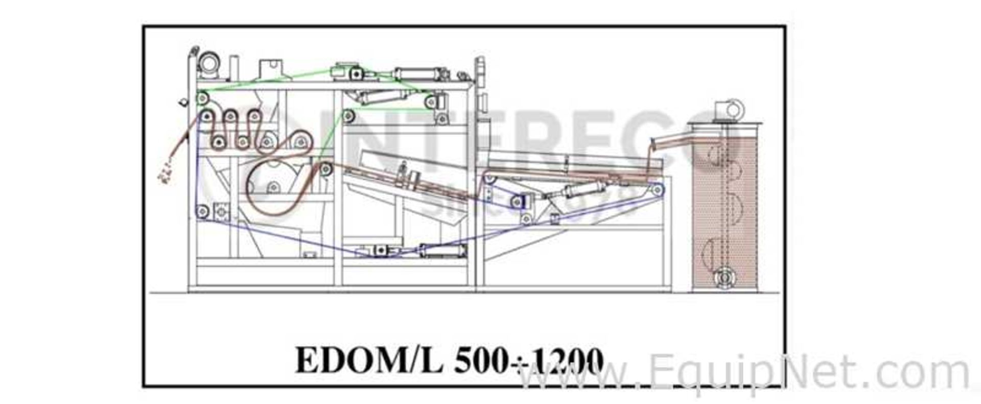 Intereco EDOM 500 Belt Press - Image 8 of 8