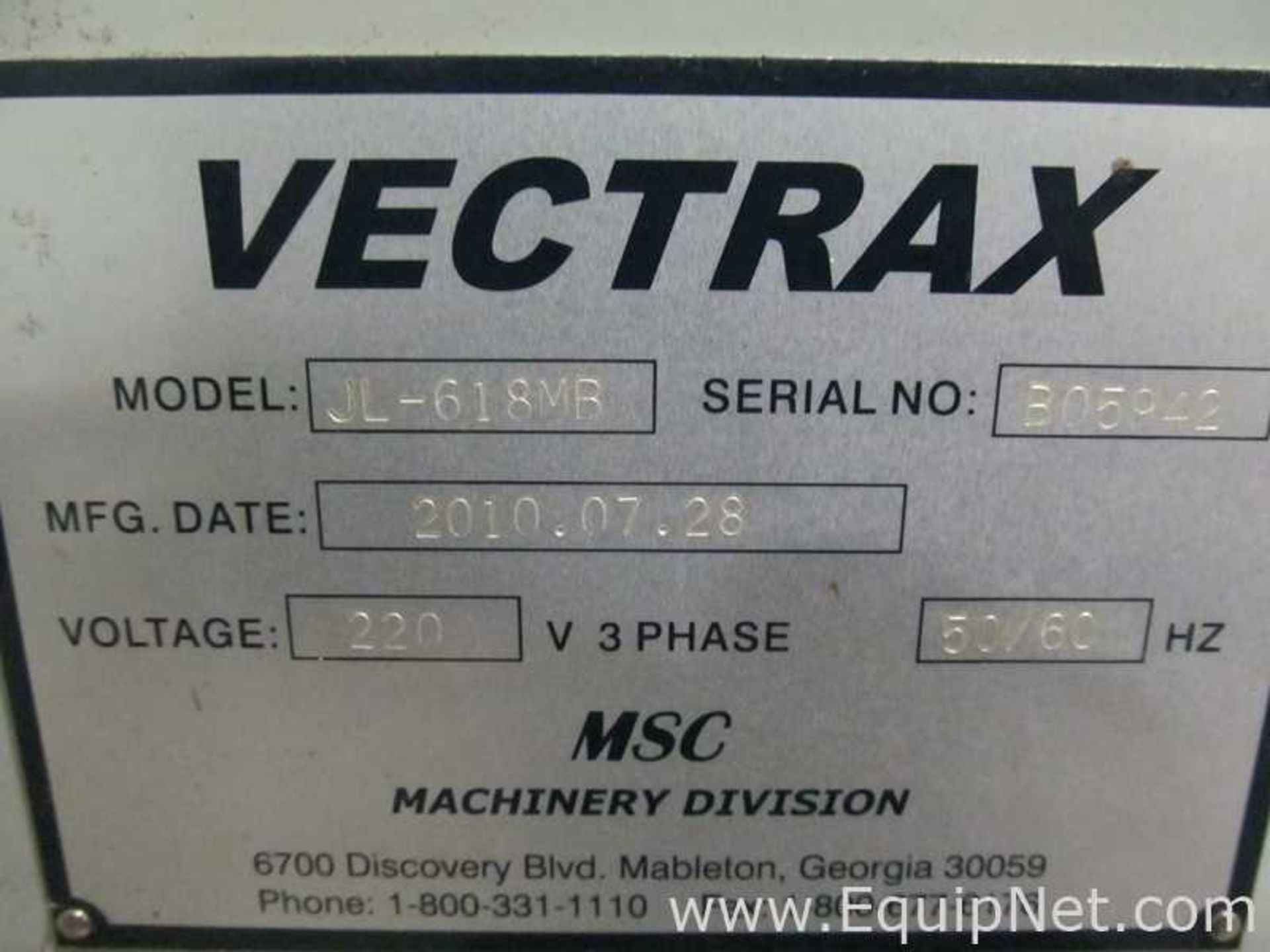 Vectrax JL-618MB 8 Inch Wheel Surface Grinder With Integrated Dust-Suction Cooling System - Image 15 of 15