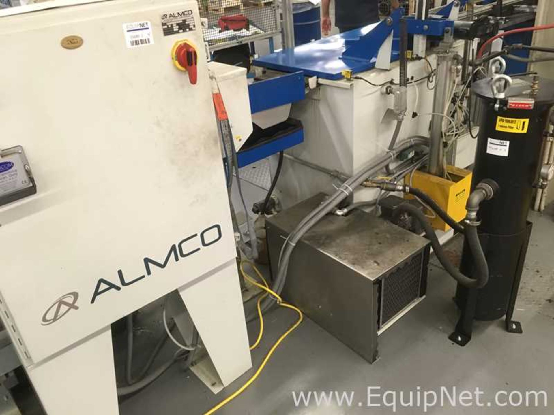 Almco PW 200 Parts Dunk Washer With Agitator Motorized Conveyor and Fire CO2 Suppression System - Image 4 of 6