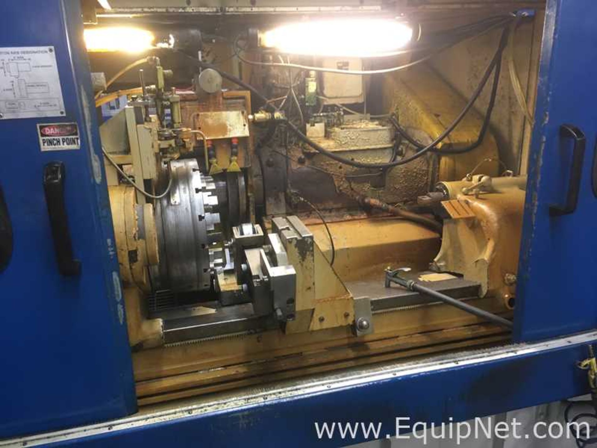 Norton 20X36 CNC Cylindrical OD Grinder With Rotary Servo 2 Axis Diamond Dressing Wheel - Image 13 of 15