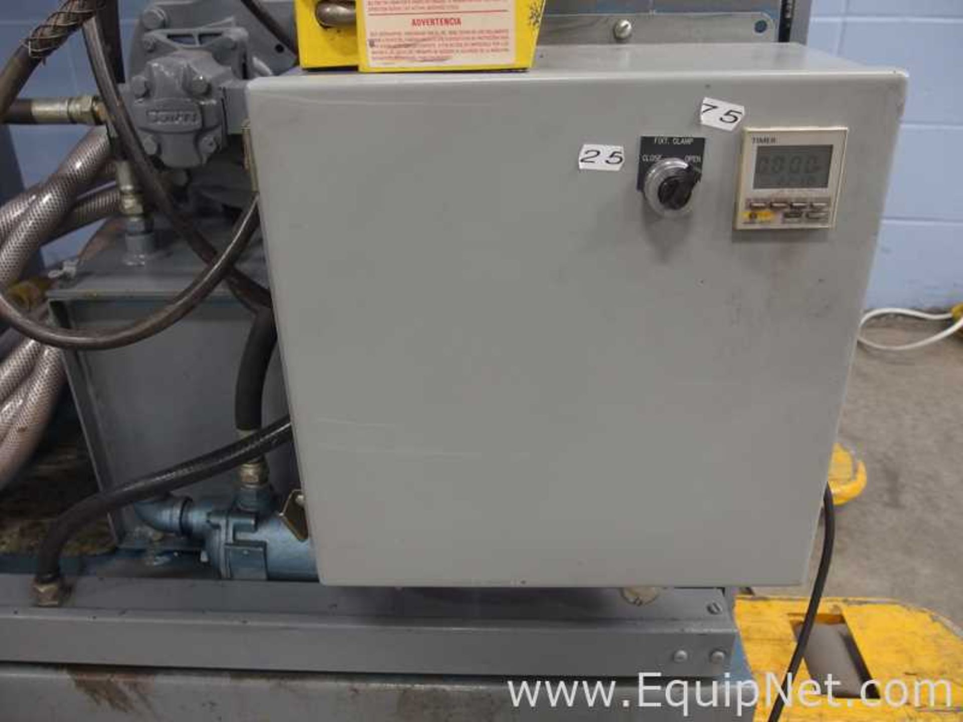 Barwell Machine and Rubber Group SP100 Precision Preformer Ram Extruder - Image 16 of 22