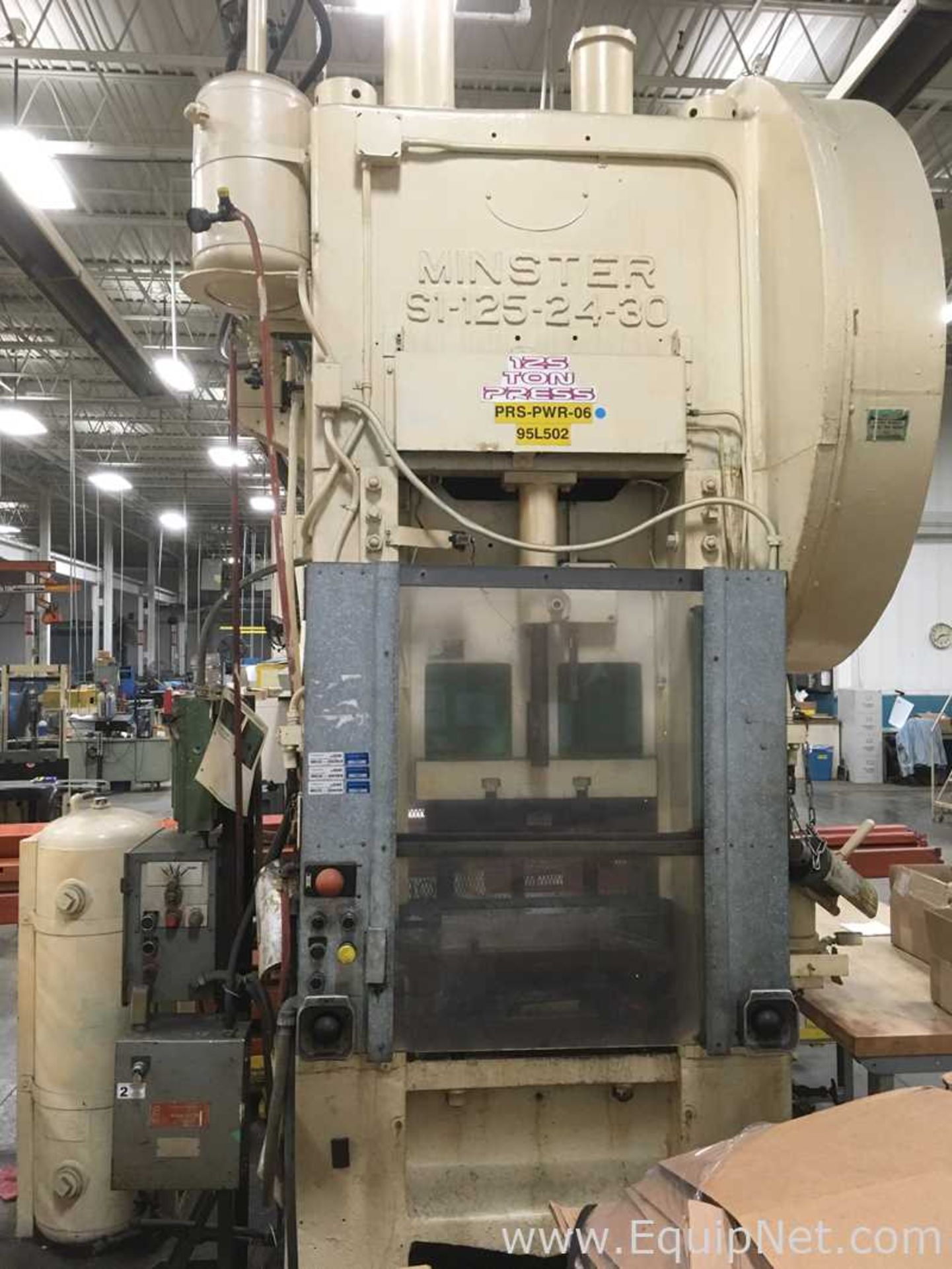 Minster 125 Ton Hydraulic Press