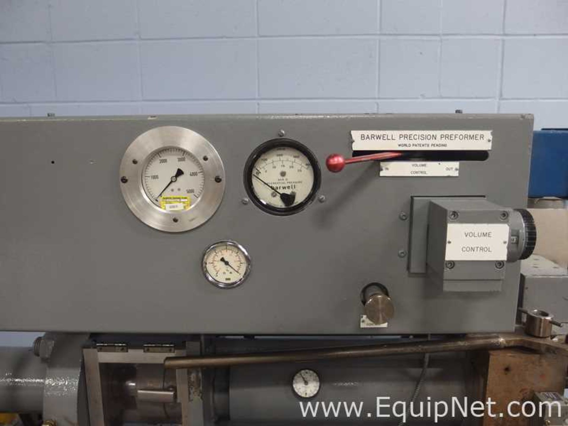 Barwell Machine and Rubber Group SP100 Precision Preformer Ram Extruder - Image 5 of 22