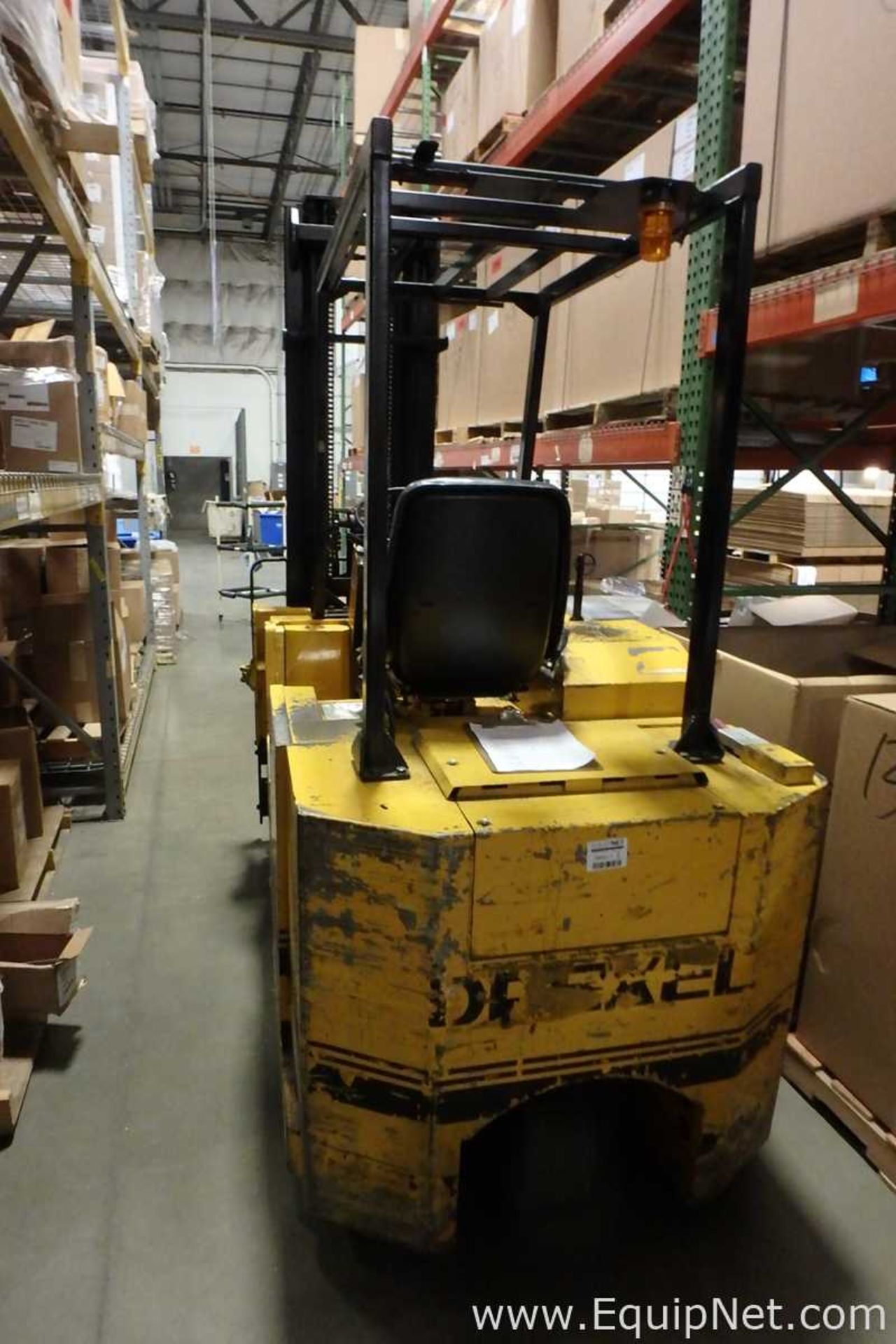 Drexel SLT30 Battery Operated Narrow Aisle Sit-Down Fork Lift