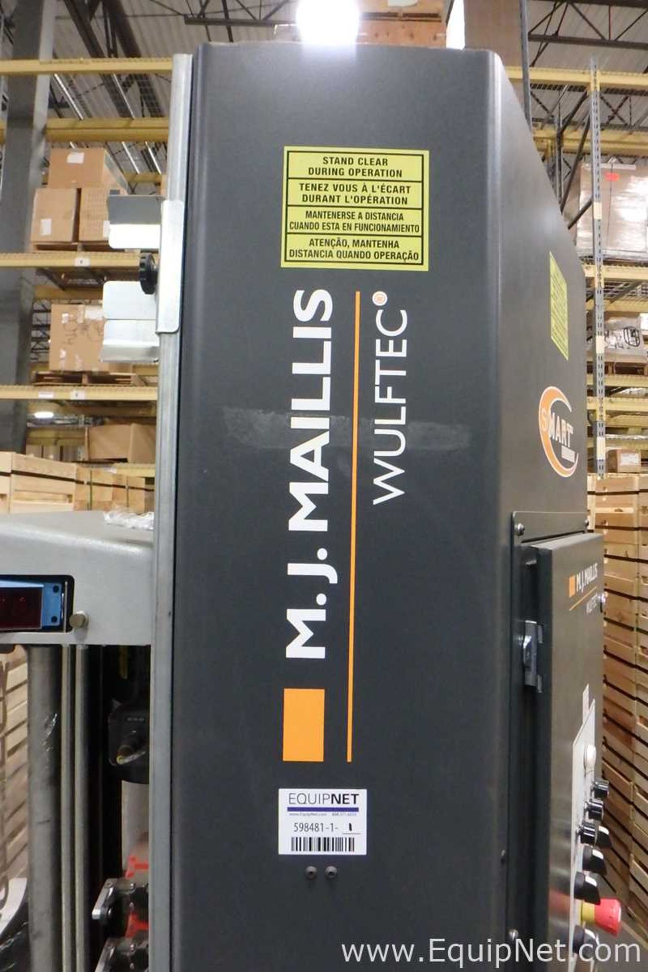 MJ Maillis Wulftec WSML-150-B Pallet Wrapper - Image 4 of 7