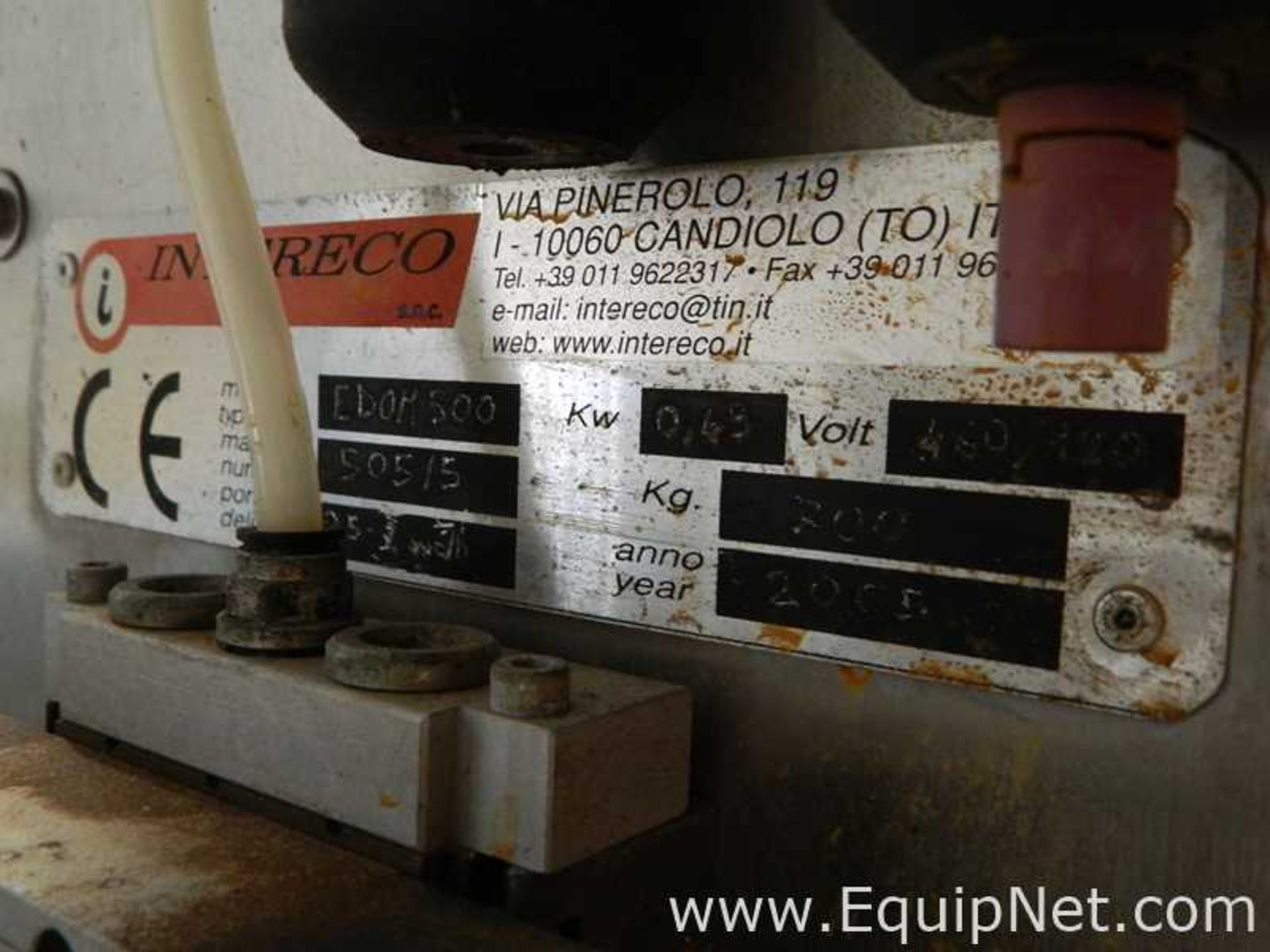 Intereco EDOM 500 Belt Press - Image 3 of 8