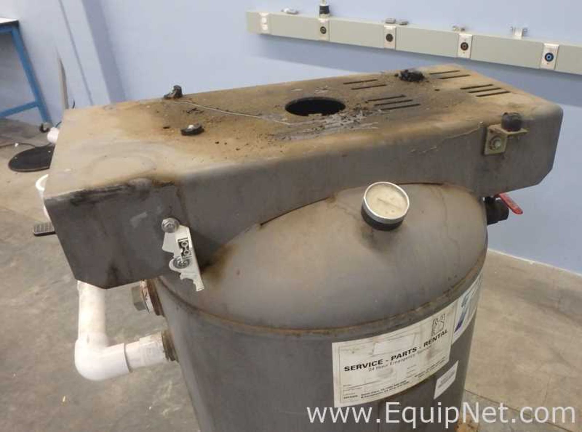 Busch RC0063.E506.1001 Vacuum Pump with Manchester 80Gals Air Storage Tank - Image 2 of 13