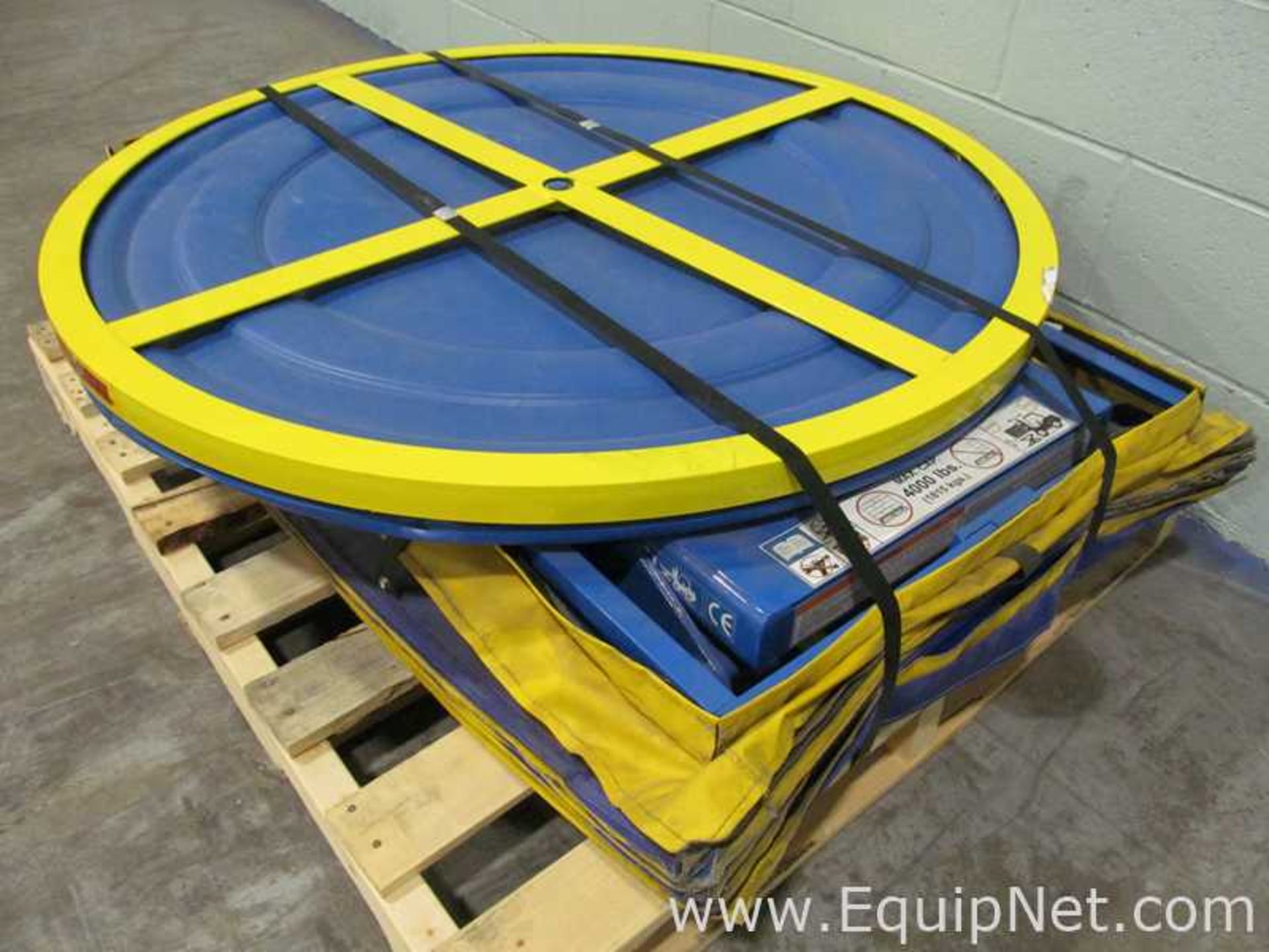 Bishamon EZ Loader 45 Inch Pneumatic Self-Leveling Pallet Carousel Positioner - Image 2 of 8