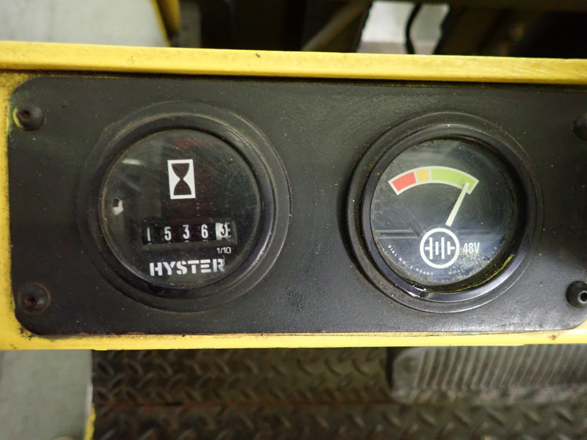 Hyster E80XL Electric Lift Truck with Trojan Odyssey Charger and Extensions - Image 2 of 3