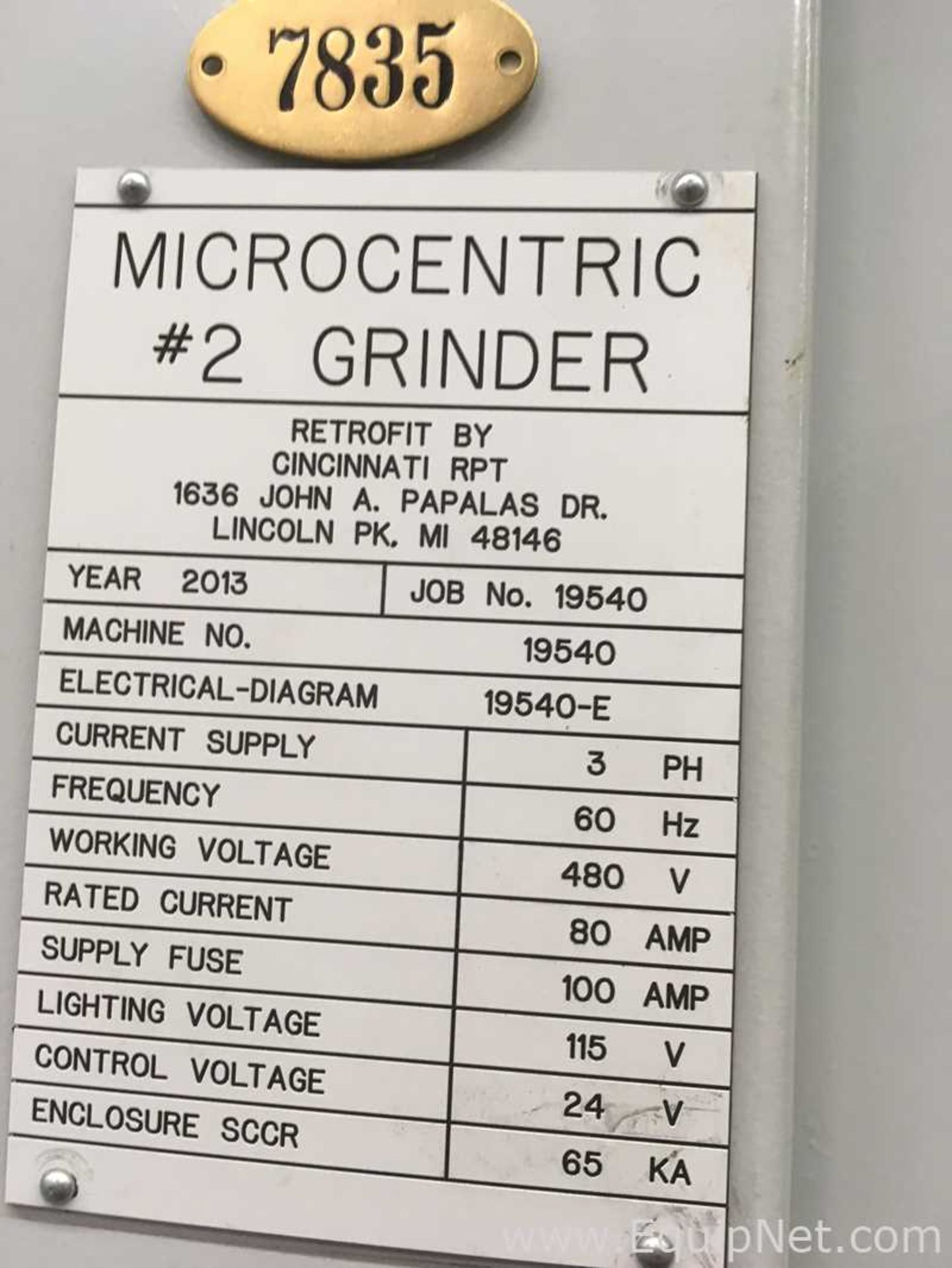 Cincinnati PPT Microcentric CNC 2 Cylindrical OD Grinder Rebuilt 2013 - Image 17 of 30