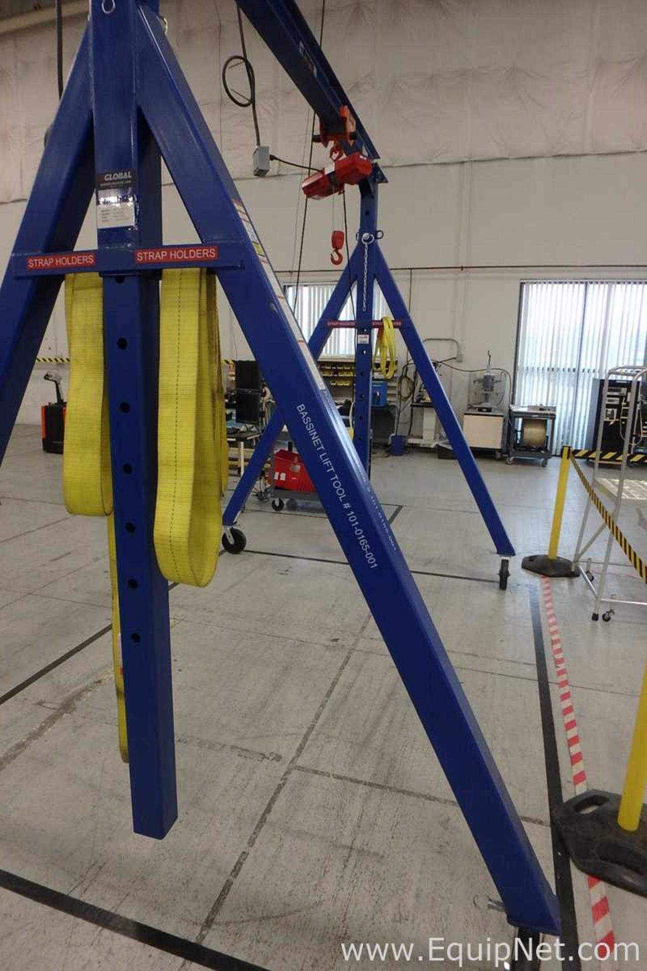 Global Industrial Gantry Crane with 2 Ton A-Frame - Image 3 of 8