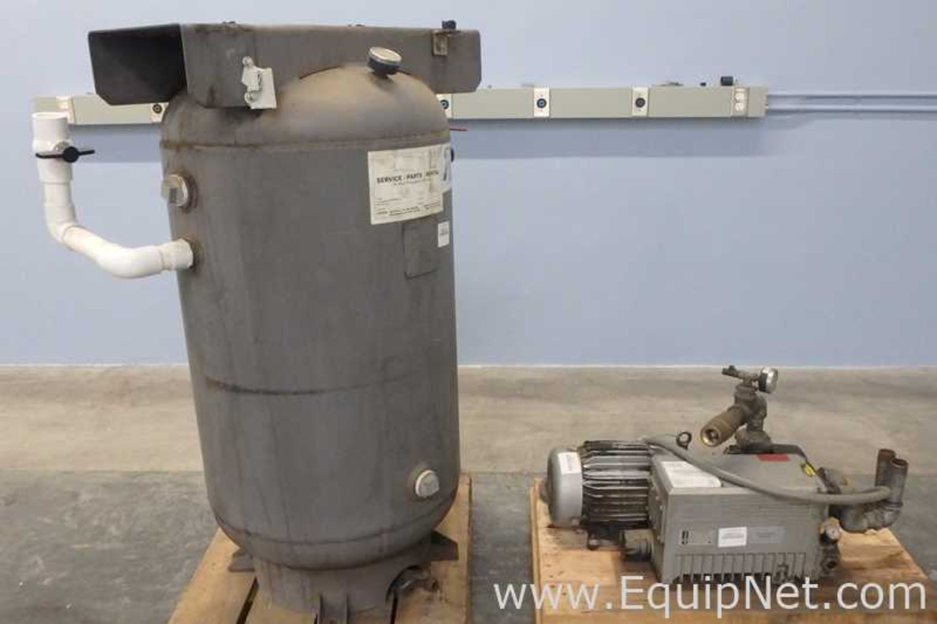 Busch RC0063.E506.1001 Vacuum Pump with Manchester 80Gals Air Storage Tank - Image 13 of 13