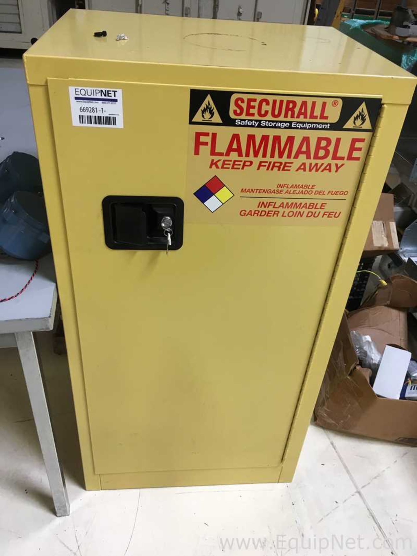 Eagle Manufacturing A110 16 Gallon Capacity Flammable Storage Cabinet