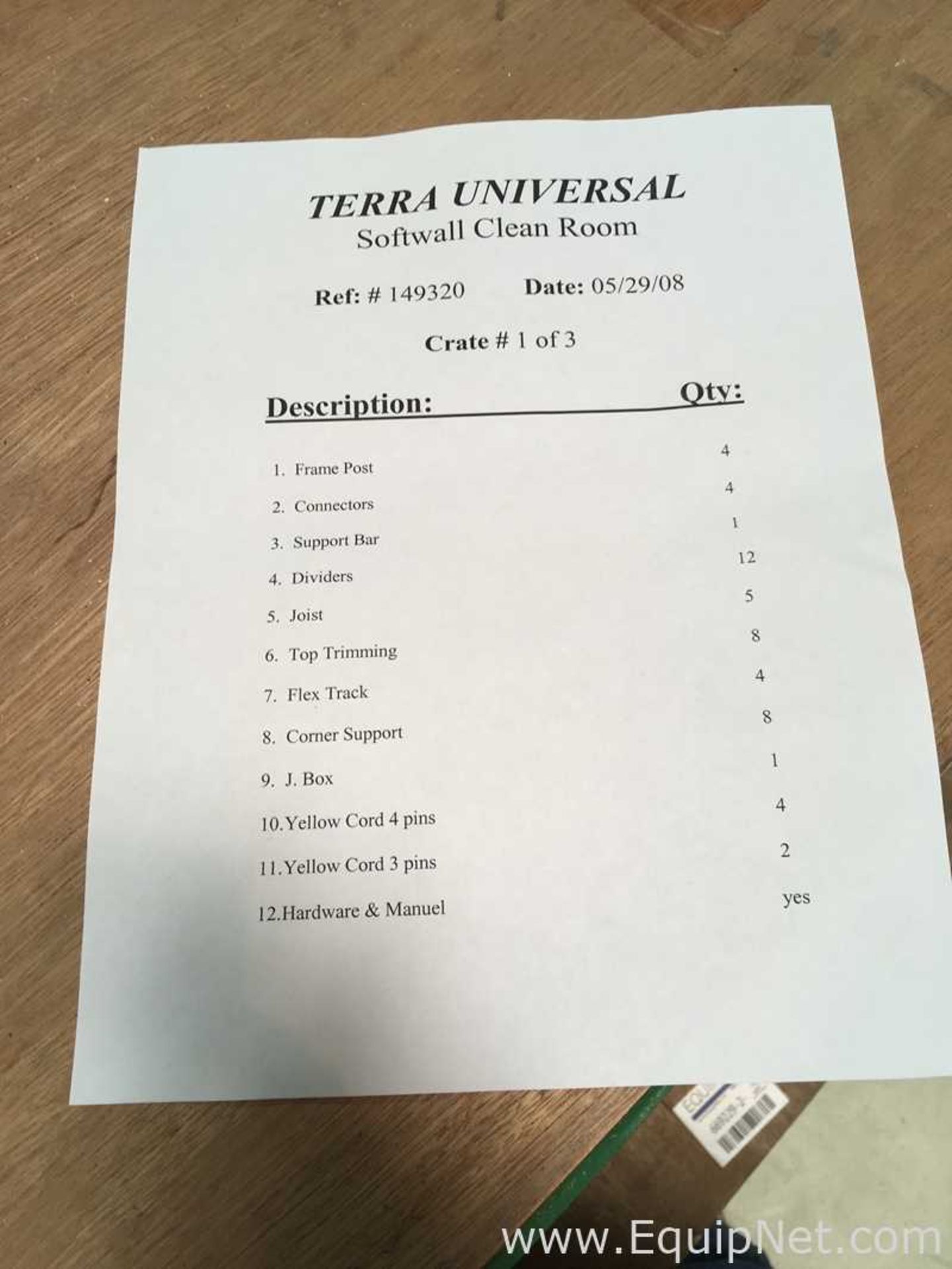 Unused Terra Universal Modular Softwall Cleanroom - Image 8 of 11