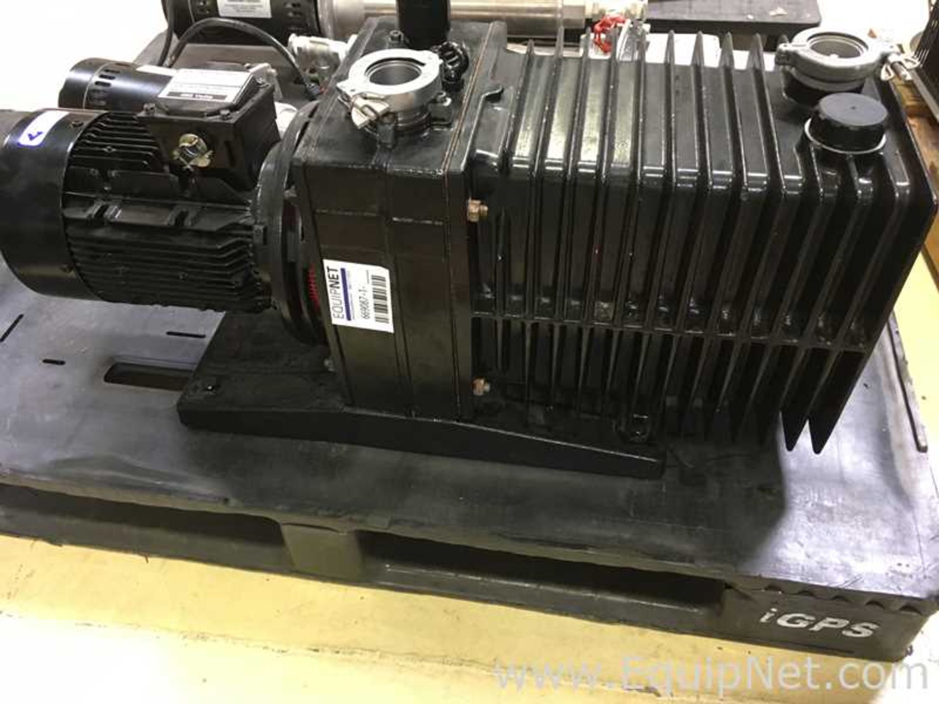 Alcatel 2063 Dual Stage Rotary Vane Vacuum Pump