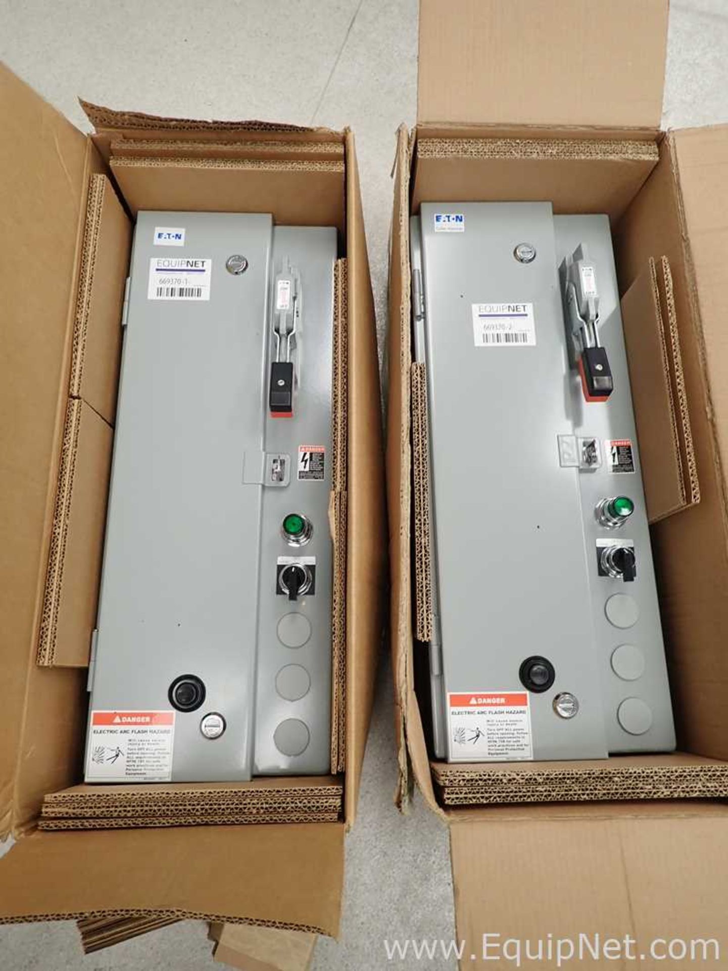 Unused Lot of 2 Eaton Motor Starters