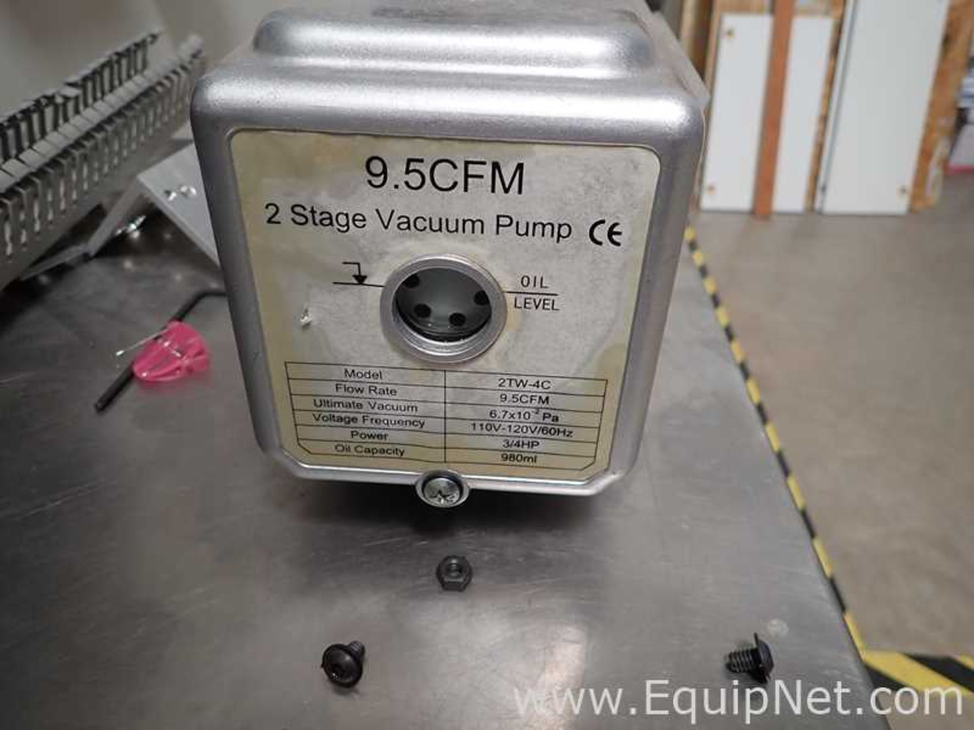Wenling Tengwei 2TW-4C Vacuum Pump - Image 3 of 3