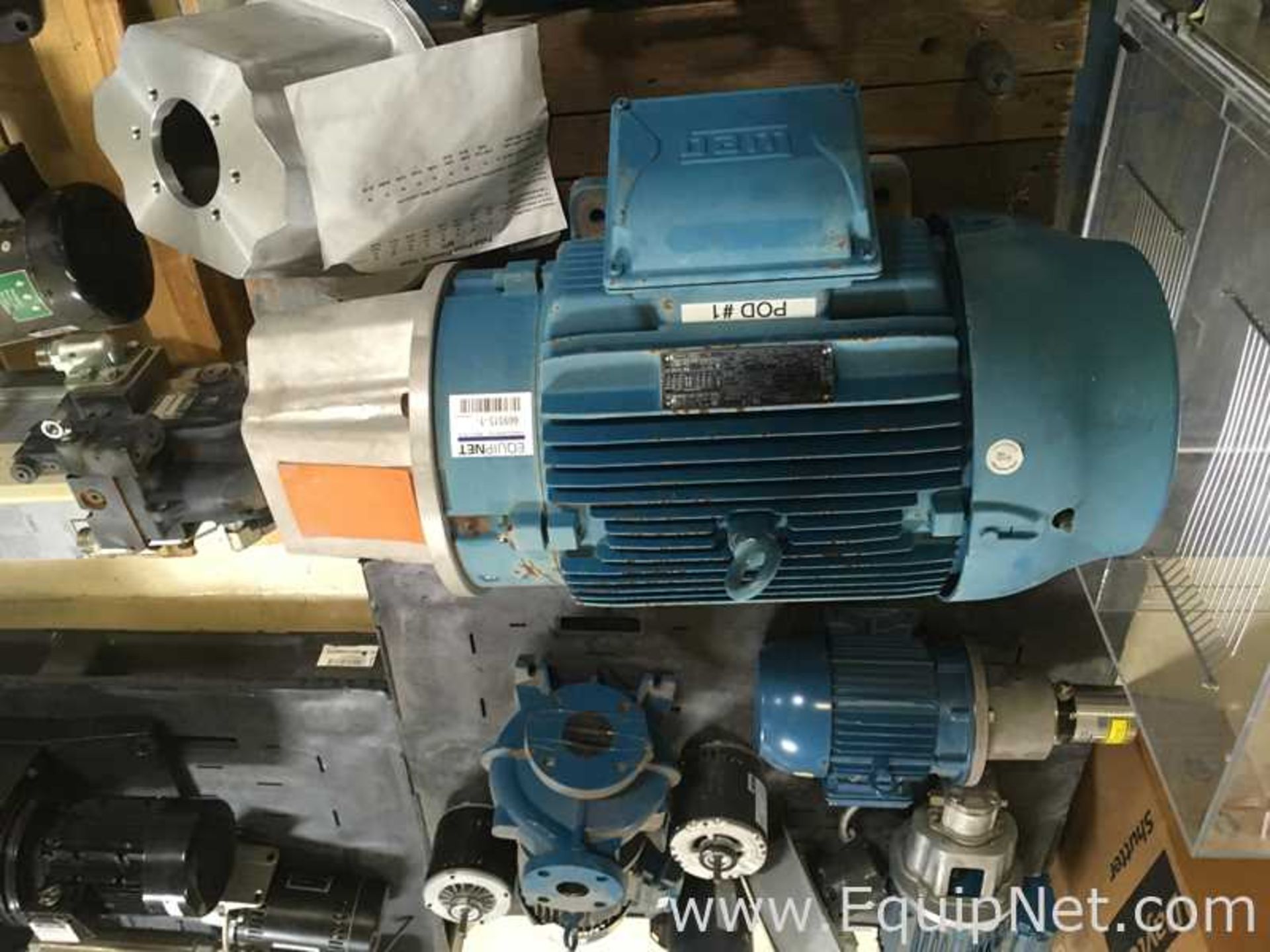 50 HP Pump and Motor