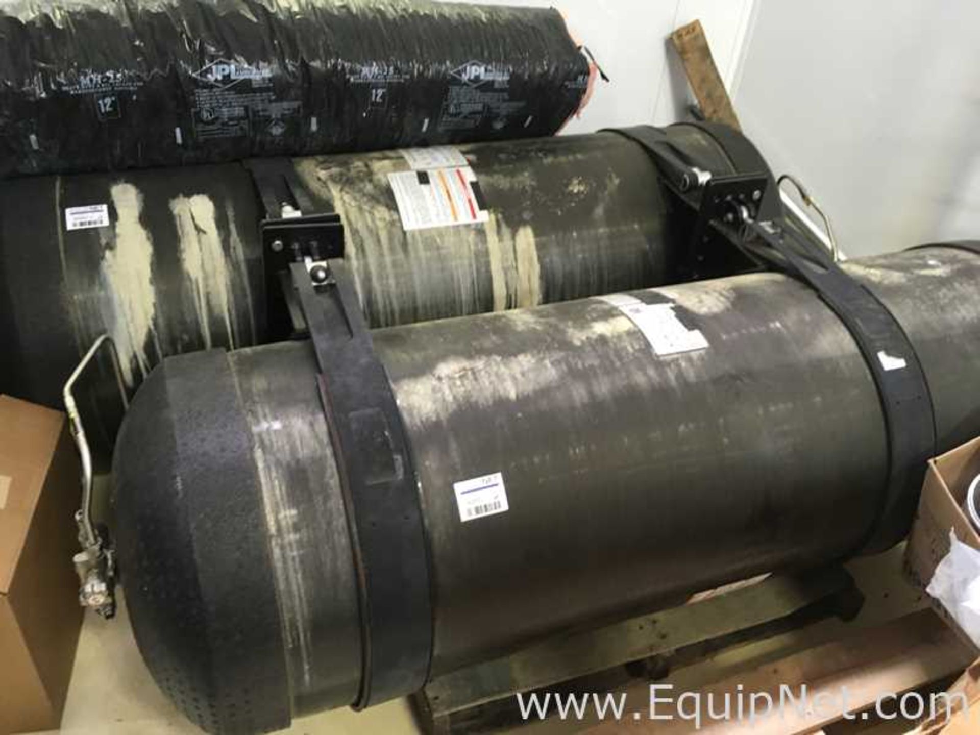 Lot of 2 Quantum 534 Liter High Pressure Lightweight CNG Type IV Cylinder