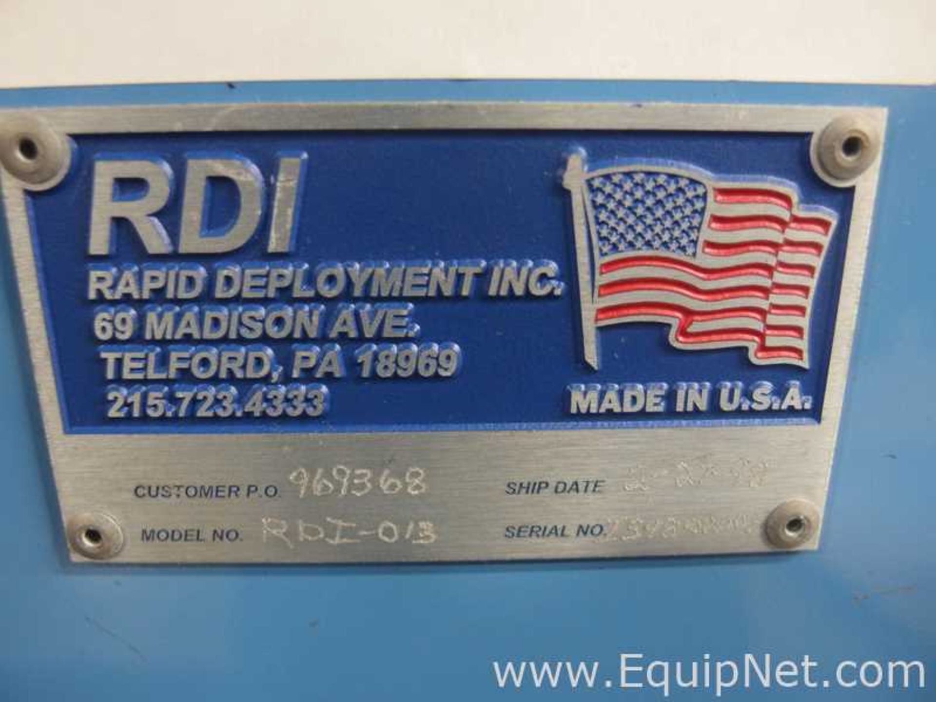 Lot of 16 Rapid Deployment RDI Series Bonding Presses - Image 178 of 303