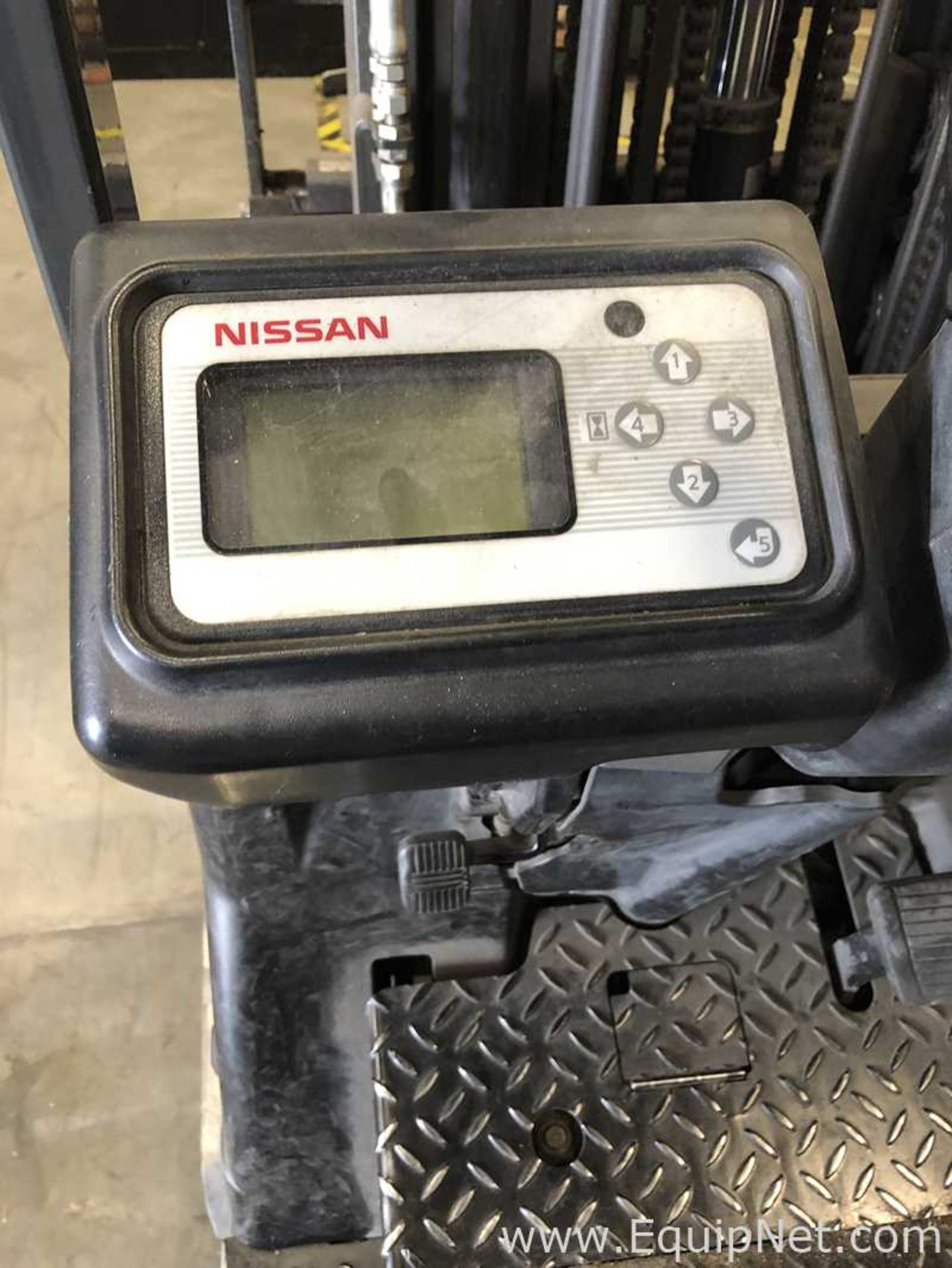 Nissan CK1B1L18S Electric 3500 Pound Fork Lift - Image 3 of 12