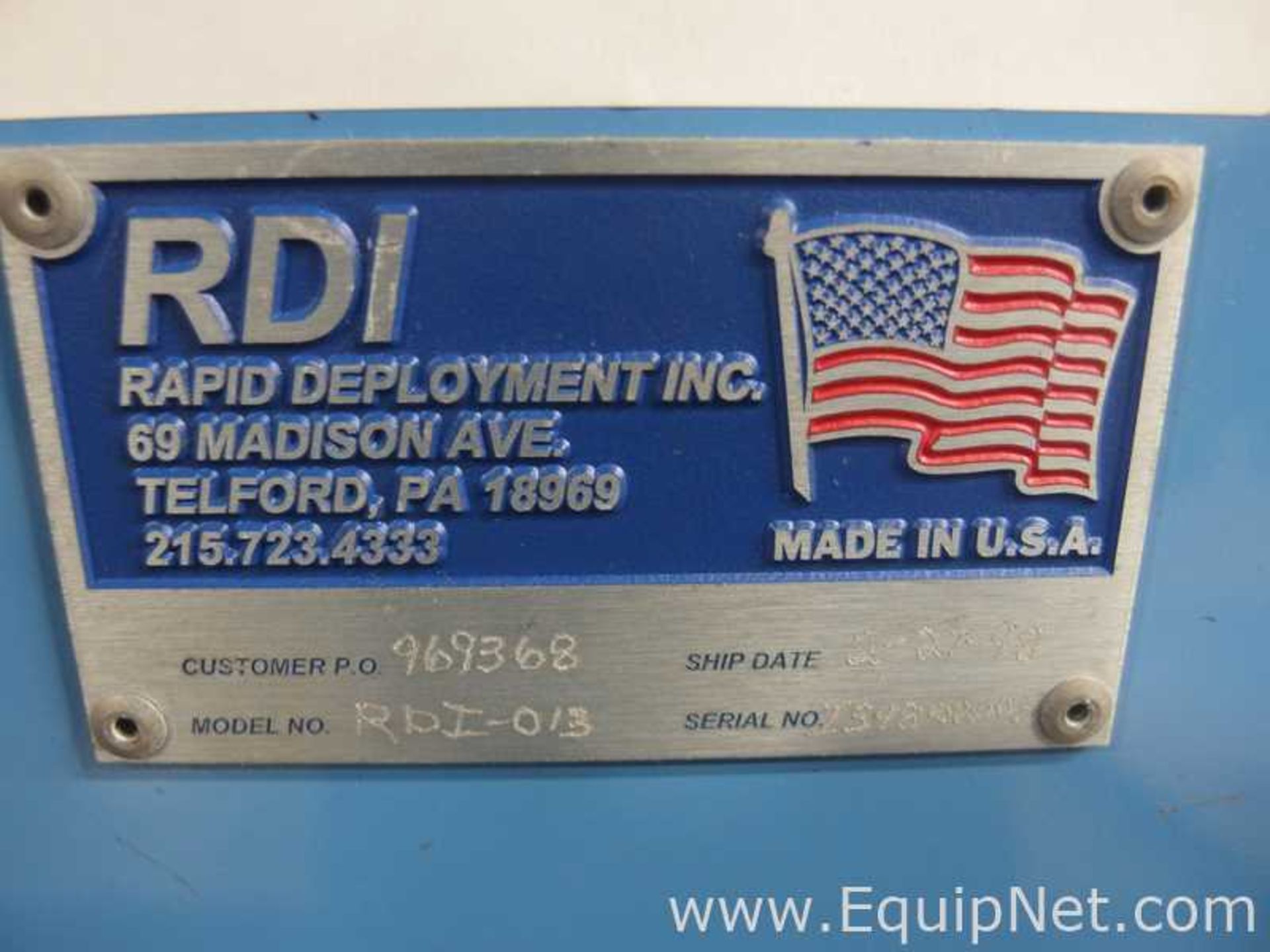 Lot of 16 Rapid Deployment RDI Series Bonding Presses - Image 179 of 303