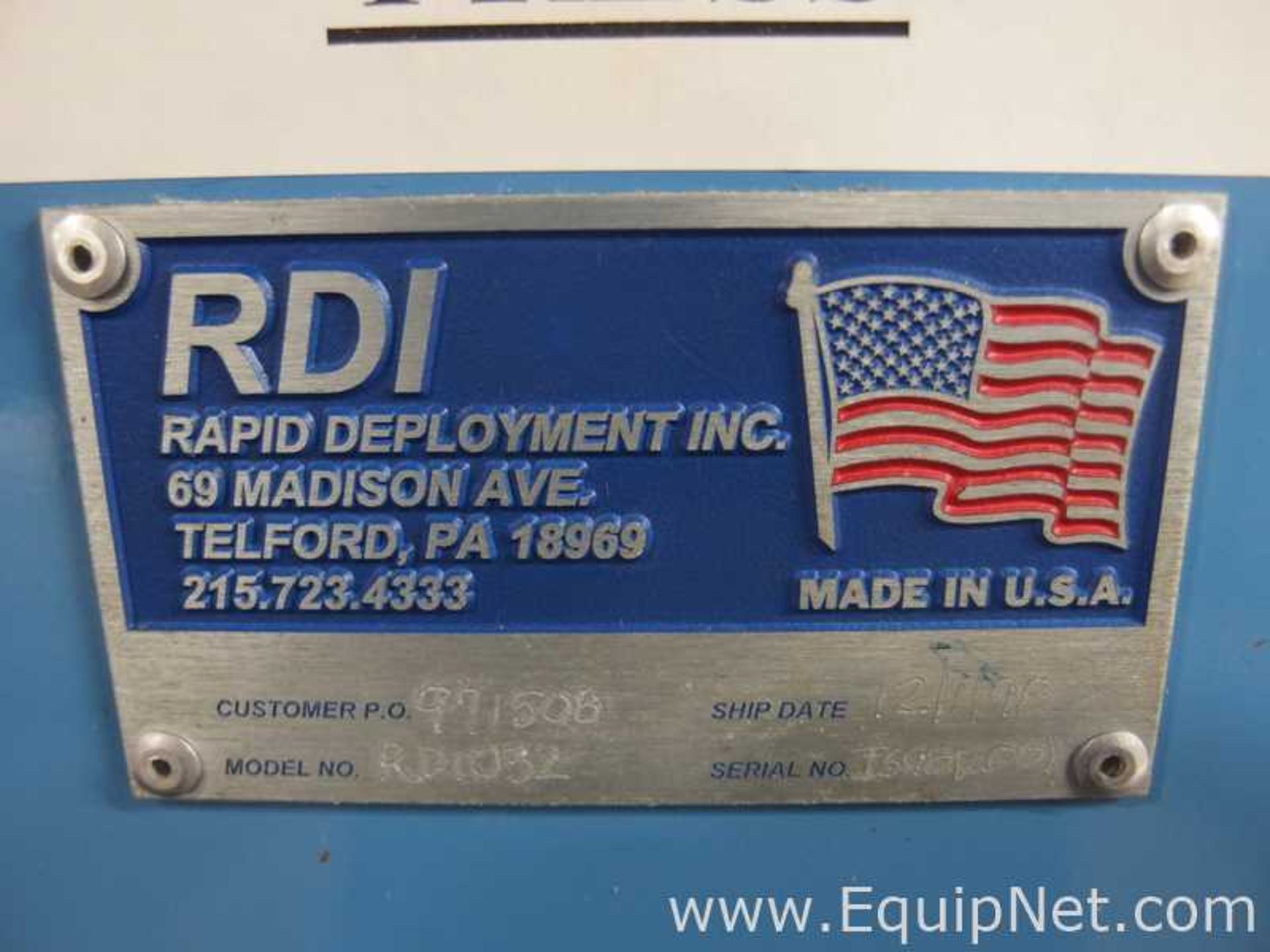 Lot of 16 Rapid Deployment RDI Series Bonding Presses - Image 237 of 303