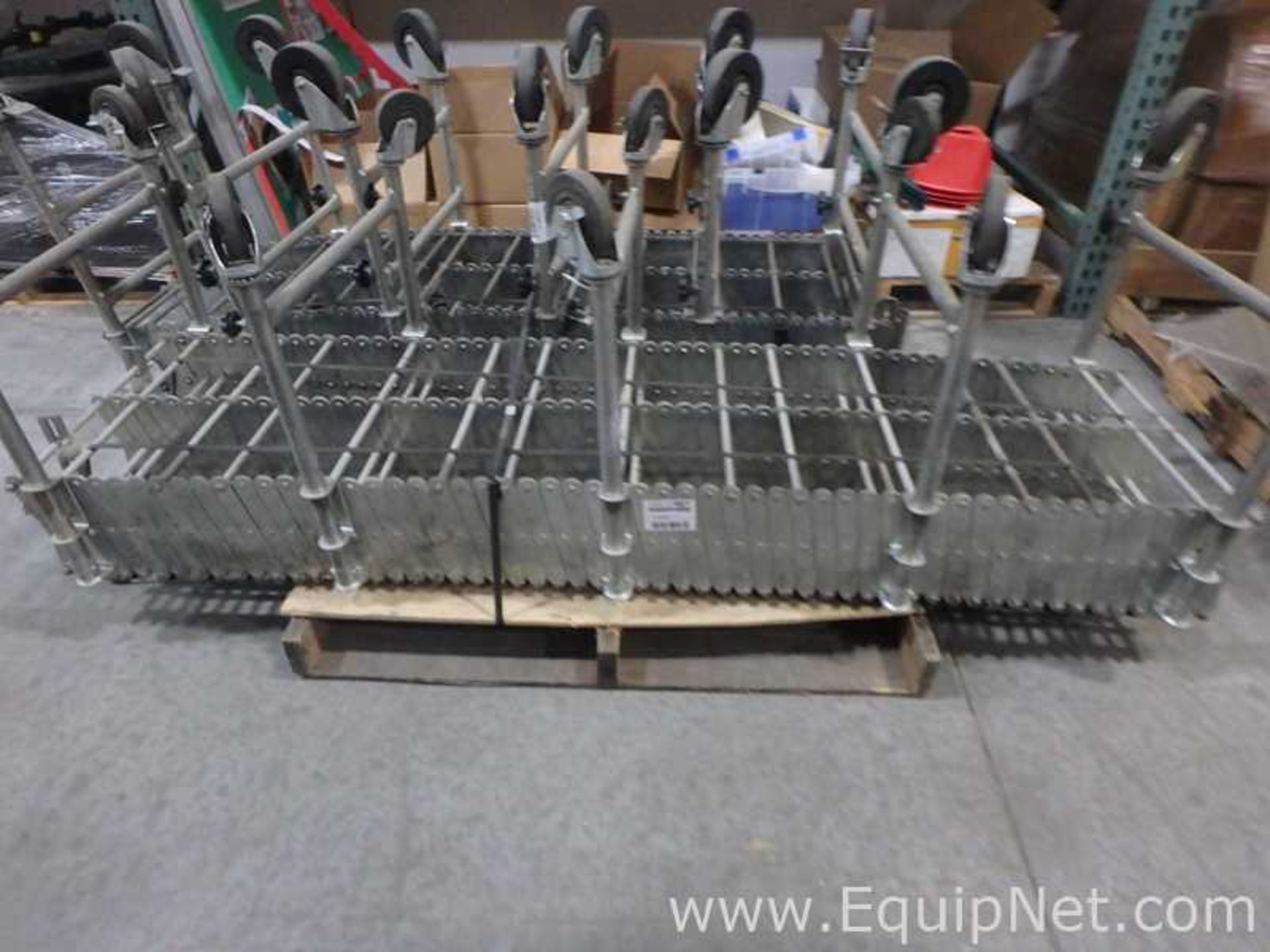 Lot of 2 Nesta Flex Style Roller Conveyor - Image 2 of 10