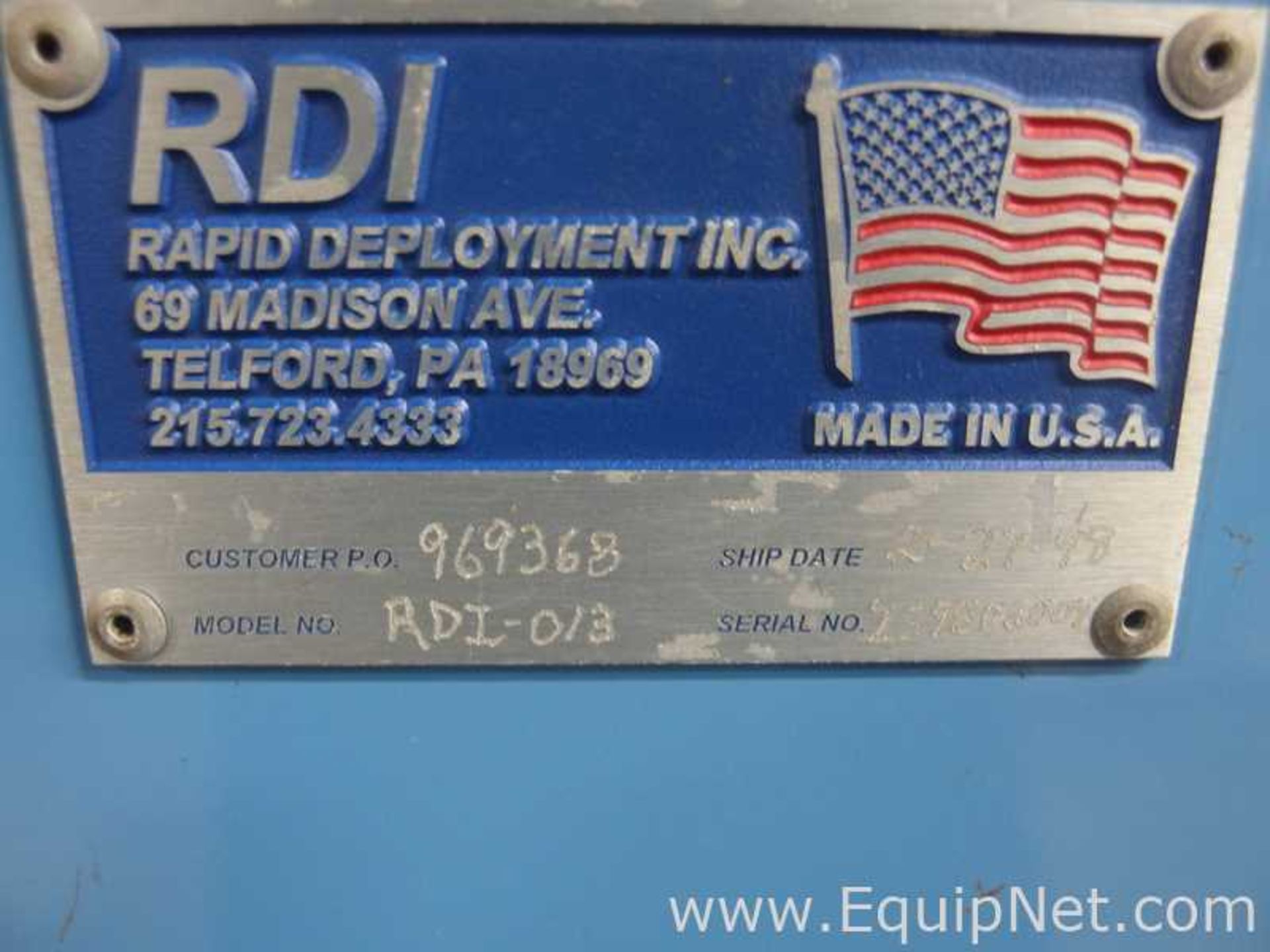 Lot of 16 Rapid Deployment RDI Series Bonding Presses - Image 152 of 303