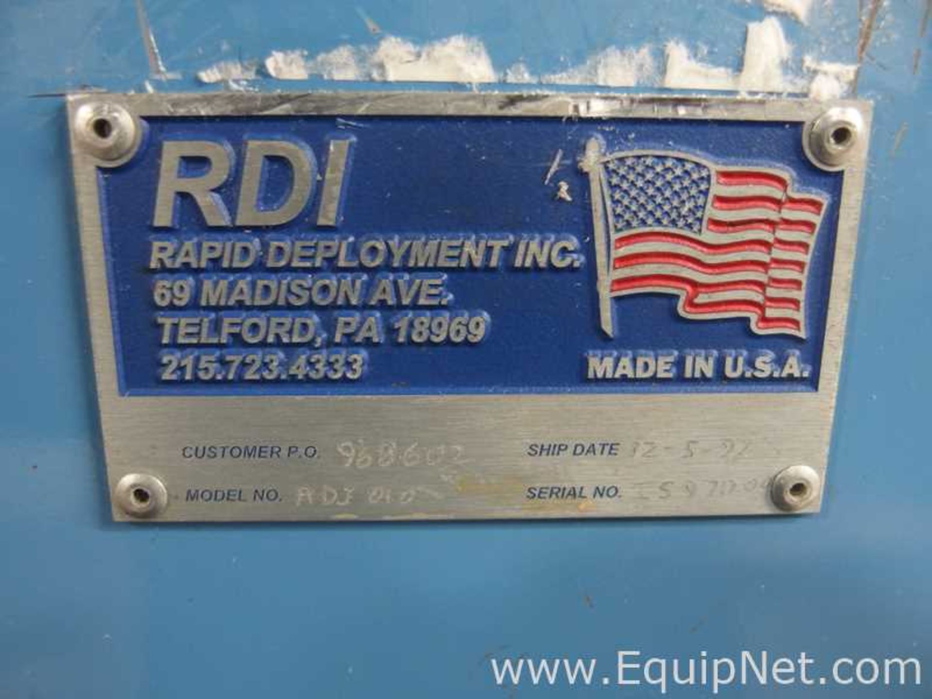 Lot of 16 Rapid Deployment RDI Series Bonding Presses - Image 119 of 303