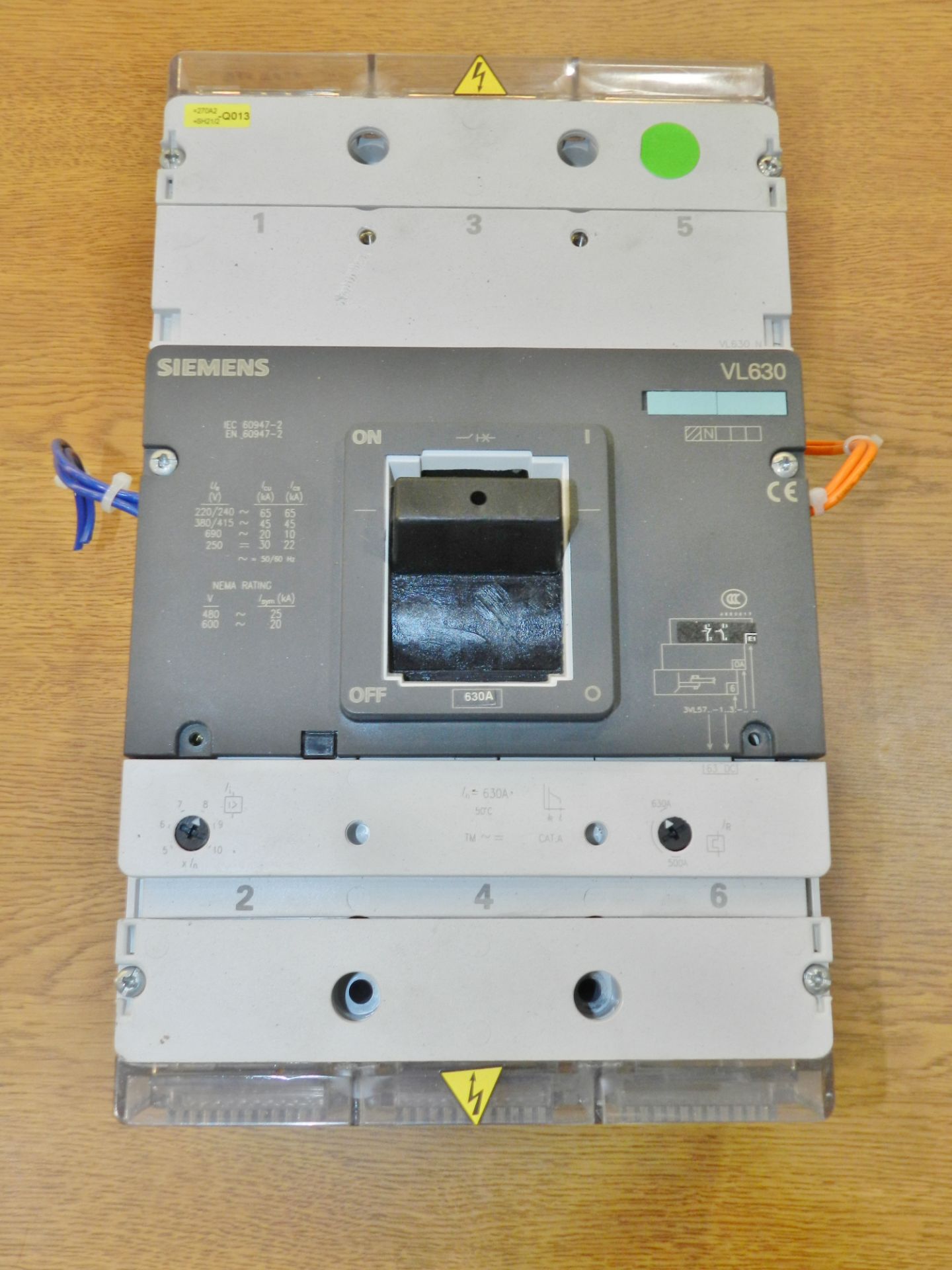 Lot of 10 Siemens Breakers (175A-800A) - Image 11 of 23