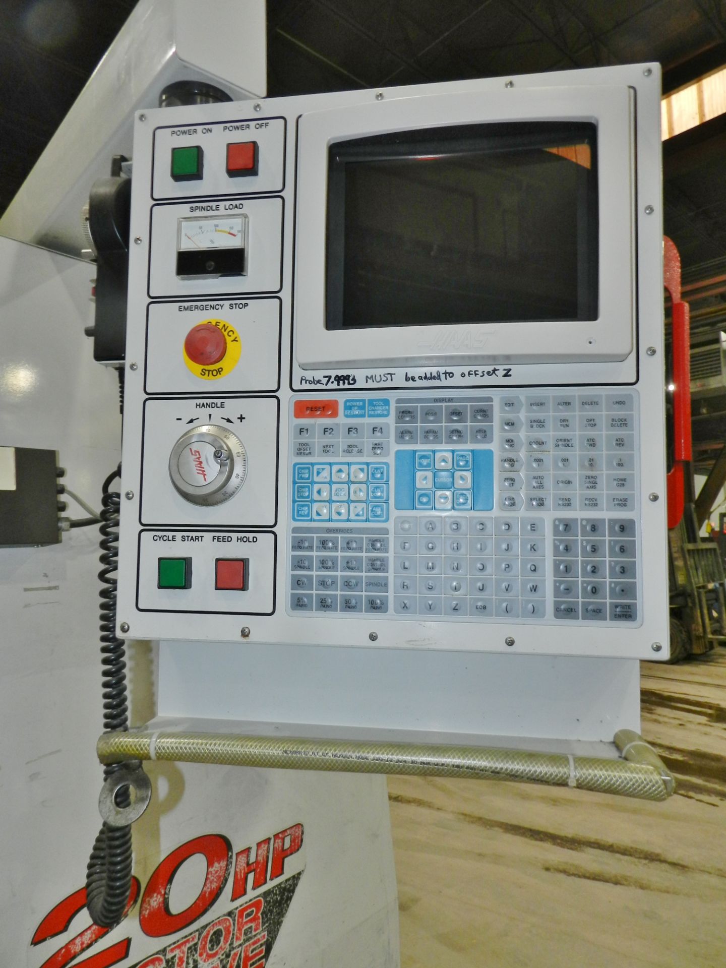 HAAS VF-6 CNC Vertical Machining Center, 7500RPM Spindle Renishaw Probe - Image 9 of 9