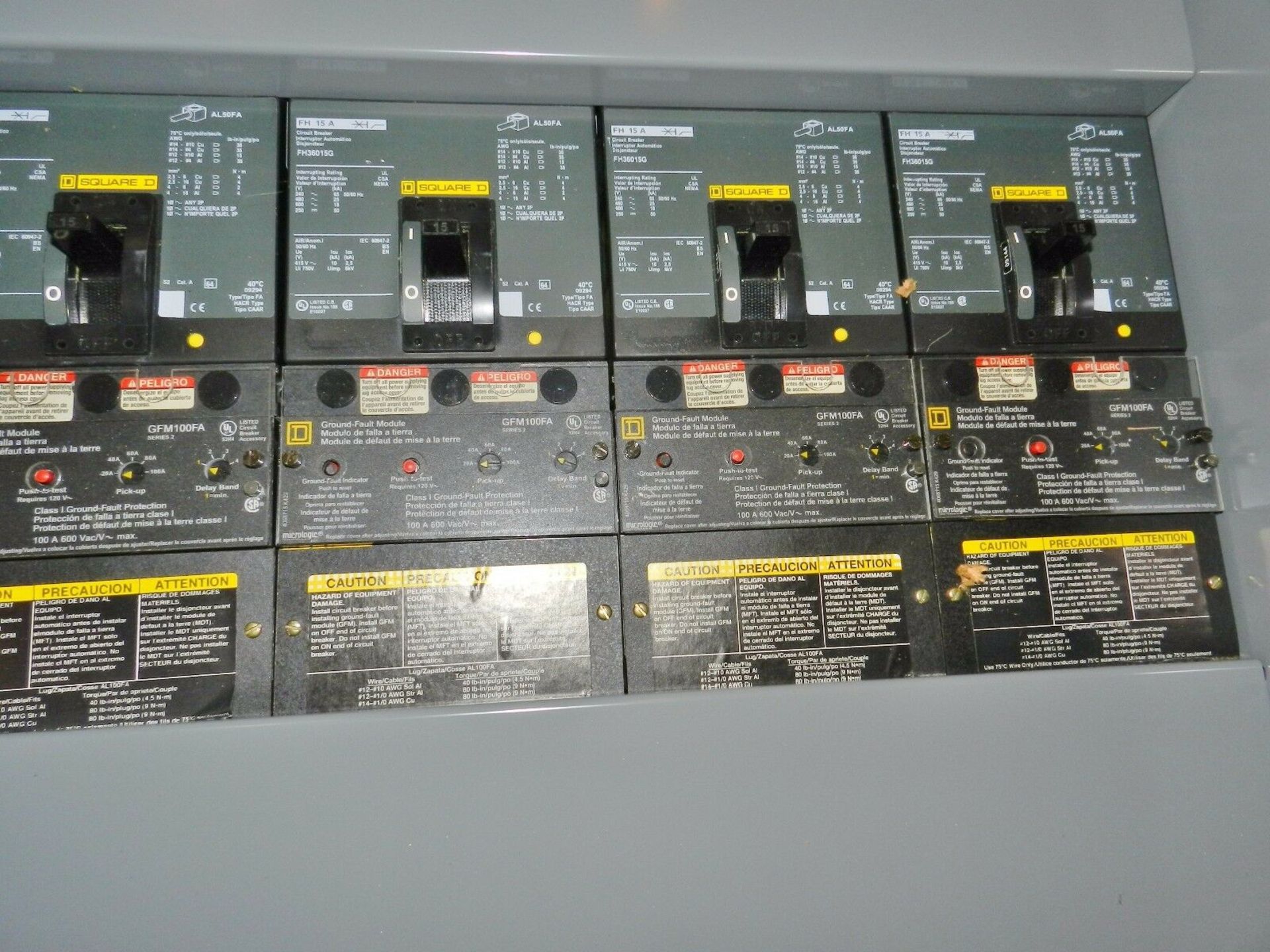 Square D HCP I-Line Panelboard w/ 400 Amp Breakers - Image 4 of 5