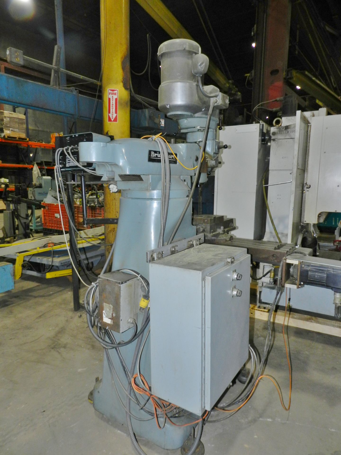 Bridgeport 9" x 42" Milling Machine 2HP - Image 4 of 7