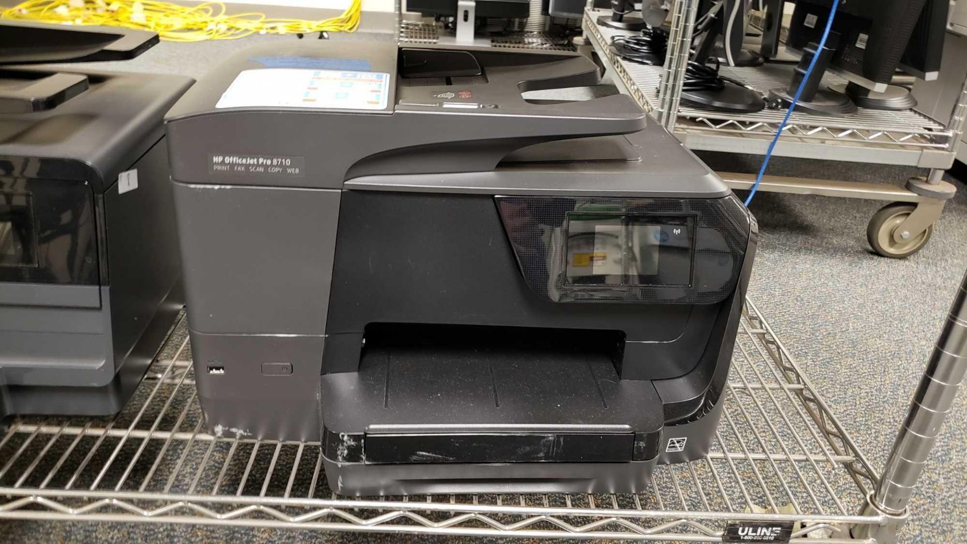 Lot of (3) HP Printers to include (2) HP Officejet Pro 8710 and (1) HP Officejet Pro 8610 - Image 2 of 4