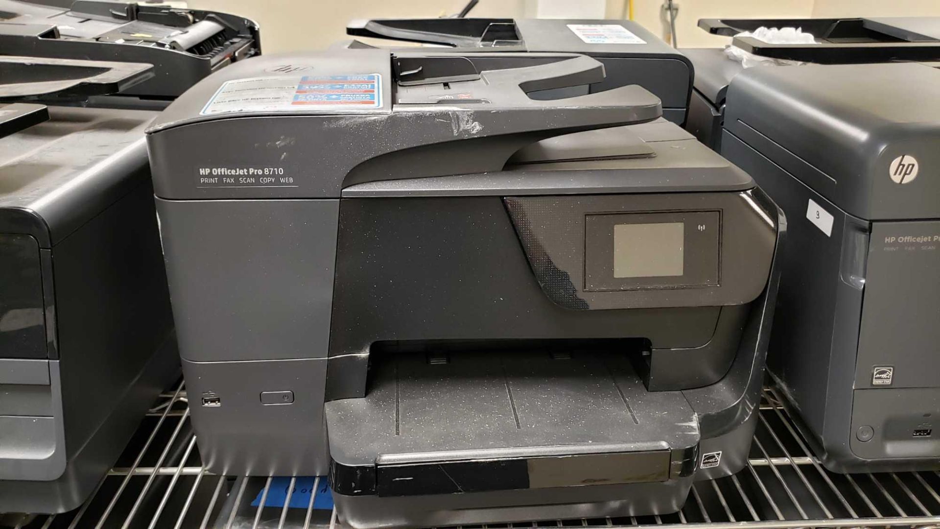 Lot of (3) HP Printers to include (2) HP Officejet Pro 8610 and (1) HP Officejet Pro 8710 - Image 3 of 4