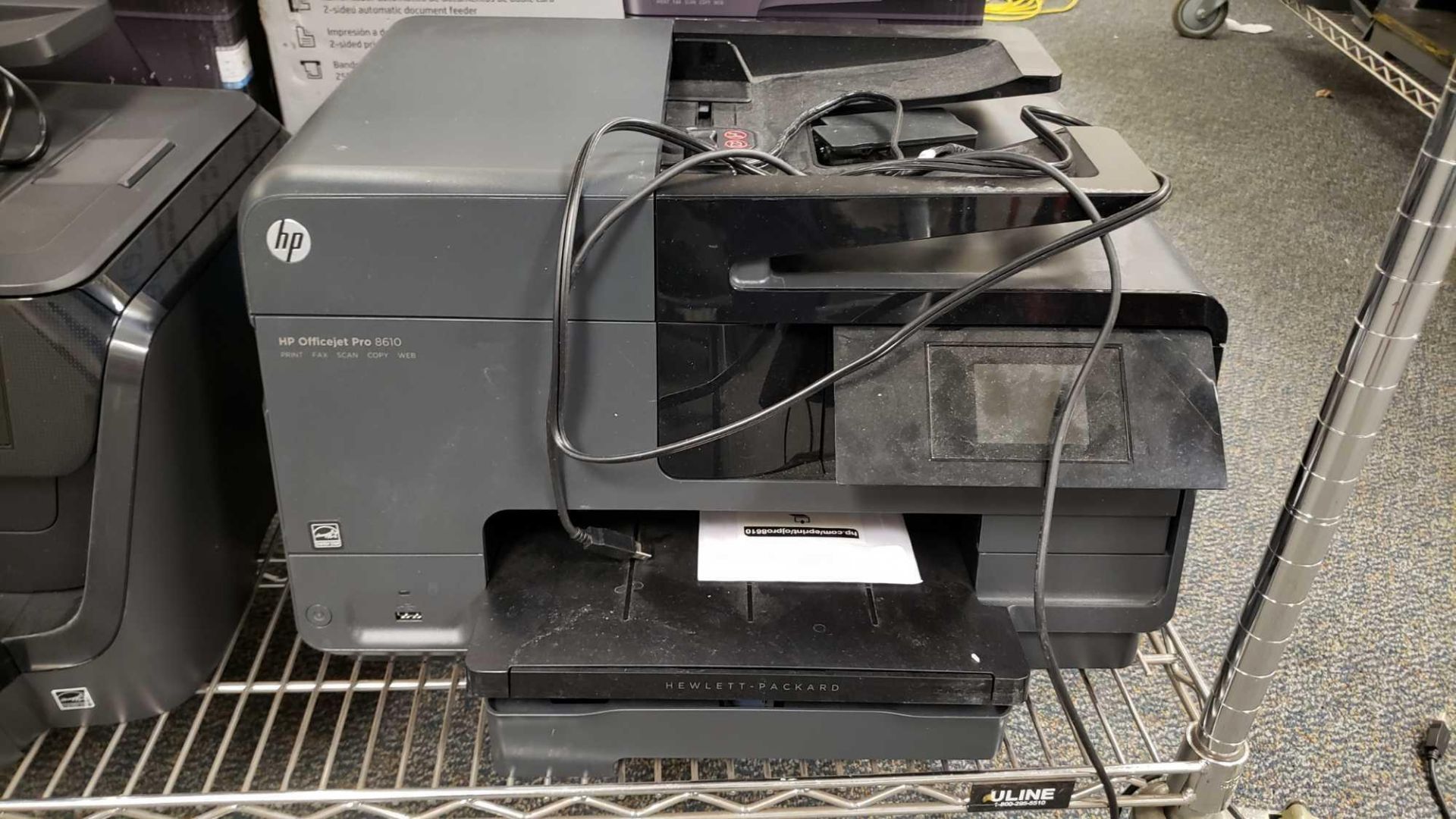 Lot of (3) HP Printers to include (2) HP Officejet Pro 8710 and (1) HP Officejet Pro 8610 - Image 4 of 4