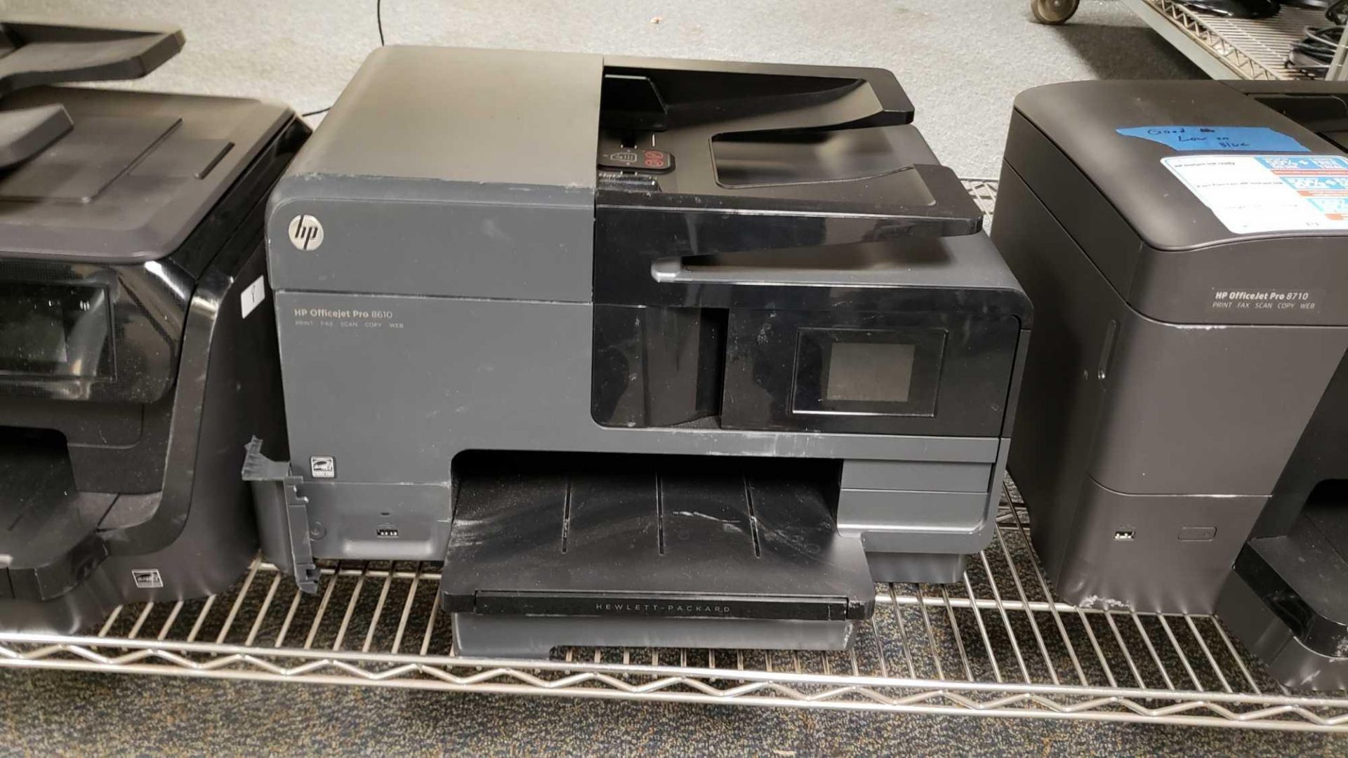 Lot of (3) HP Printers to include (2) HP Officejet Pro 8710 and (1) HP Officejet Pro 8610 - Image 3 of 4