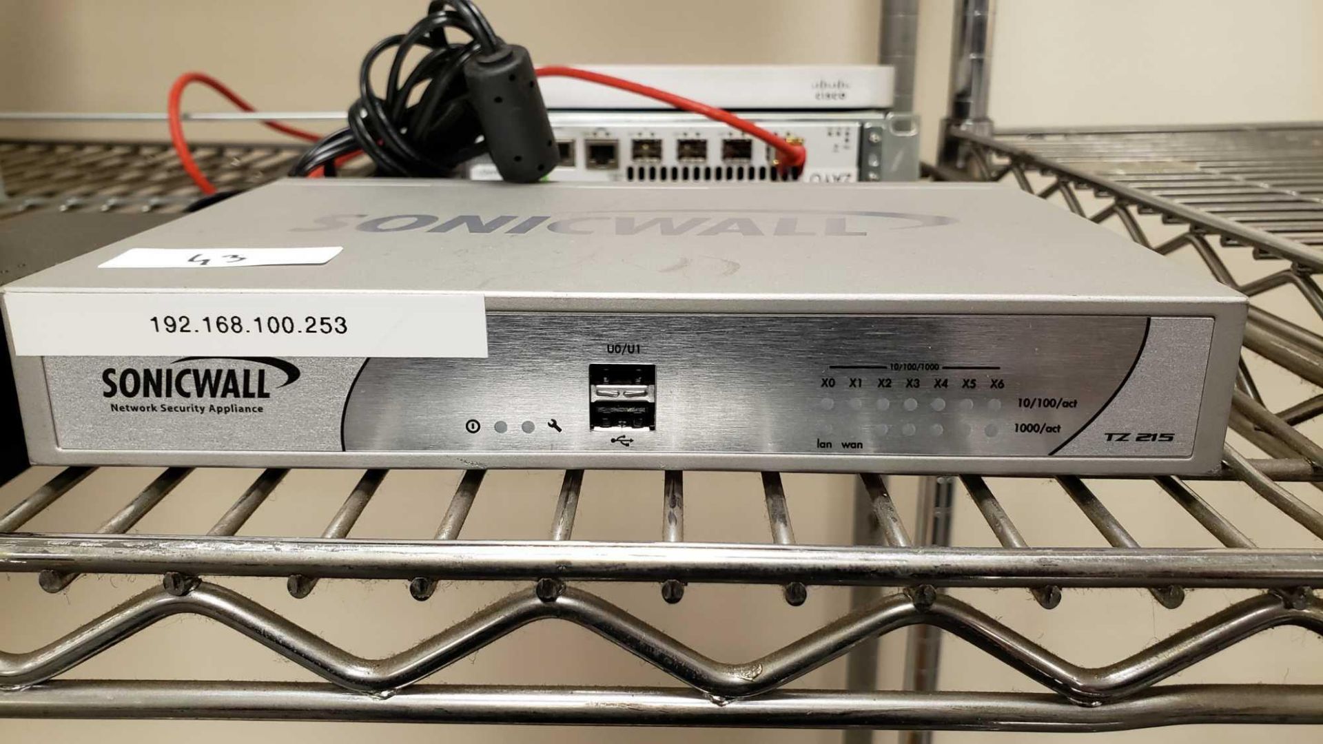 SonicWall TZ 215 Network Security UTM Firewall - Image 2 of 2