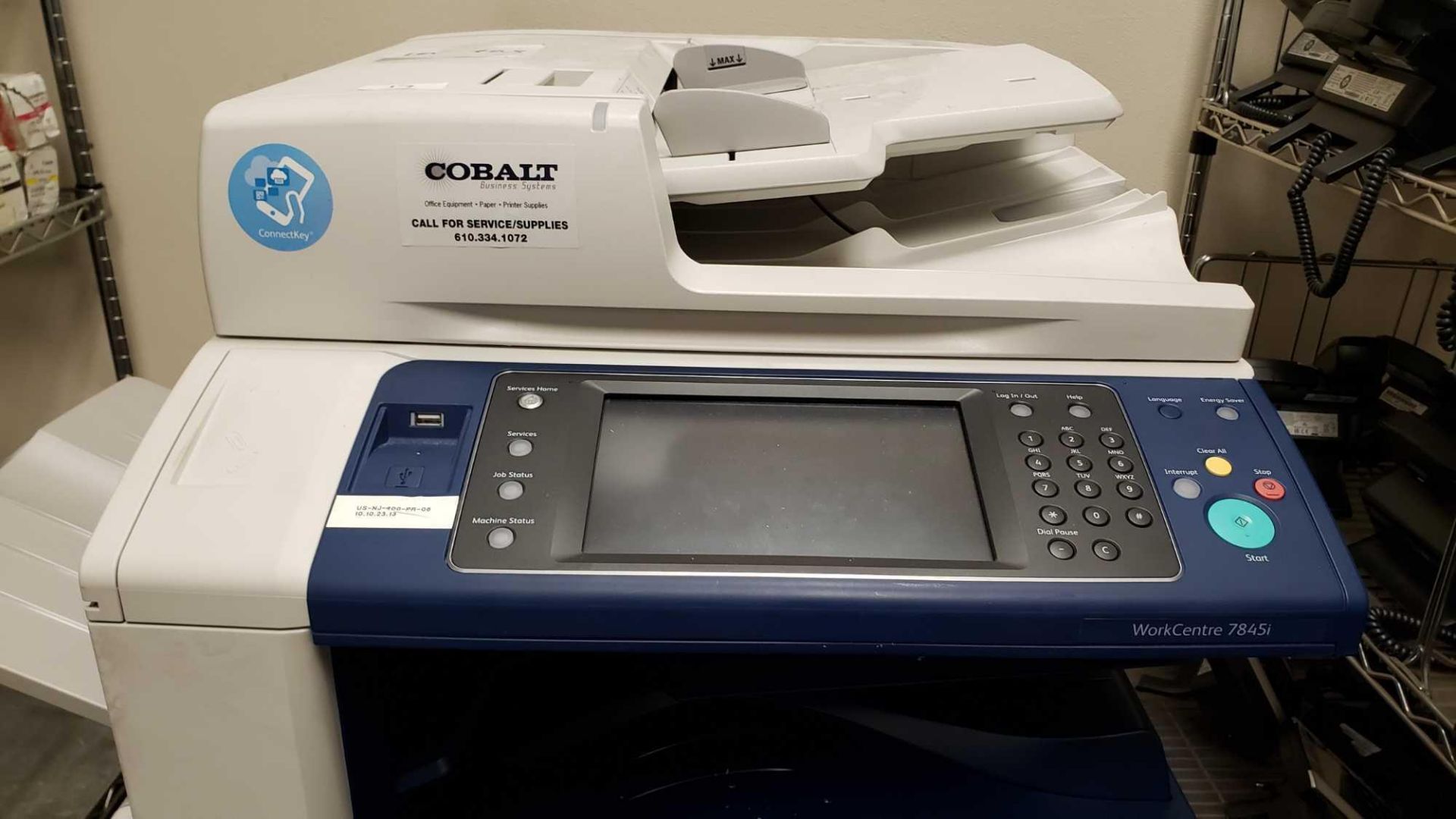 Xerox WorkCentre 7845i Tabloid Color Copier, Printer, Scanner, Fax All-in-One 45PPM - Image 2 of 3