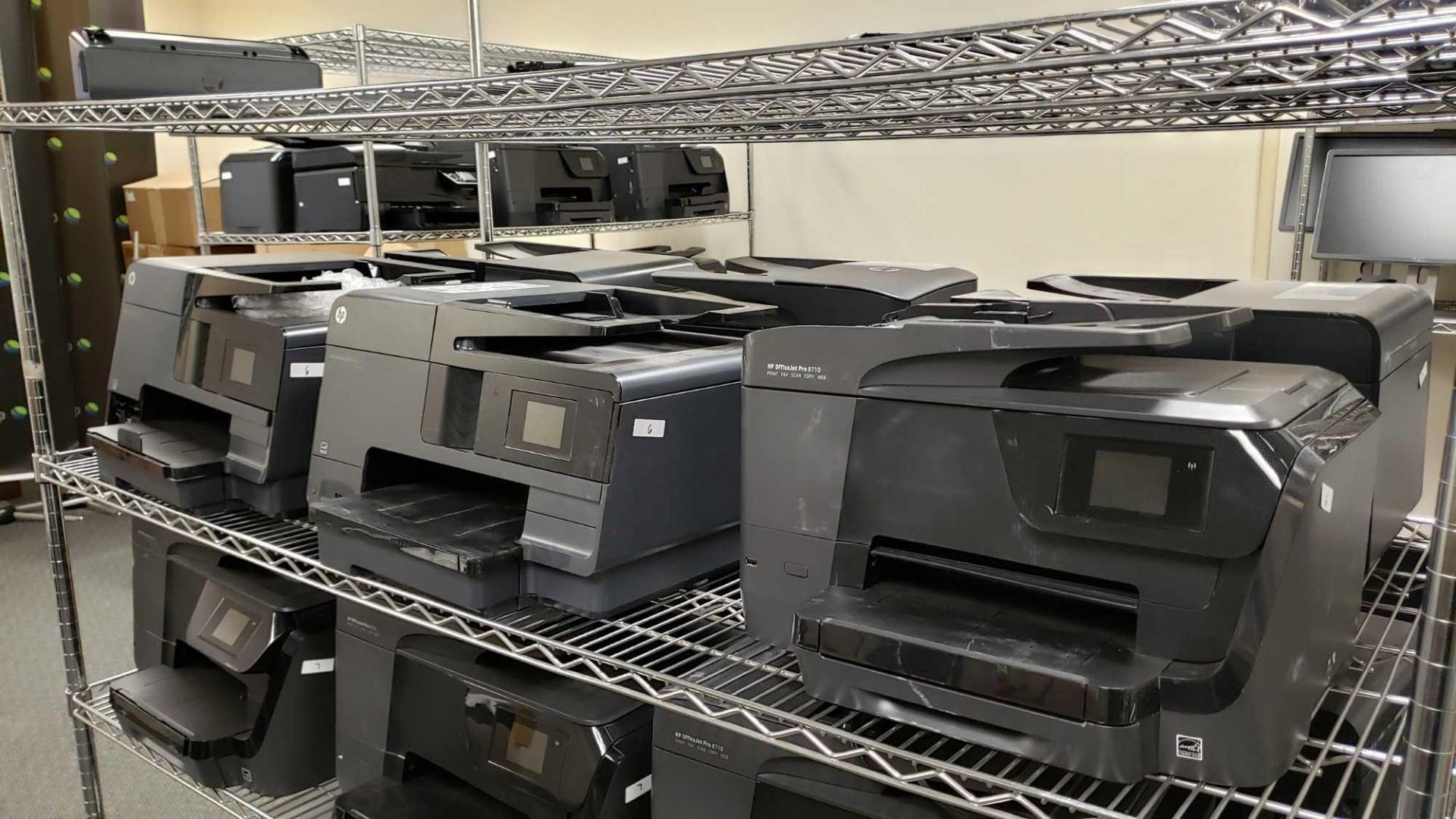 Lot of (3) HP Printers to include (2) HP Officejet Pro 8610 and (1) HP Officejet Pro 8710